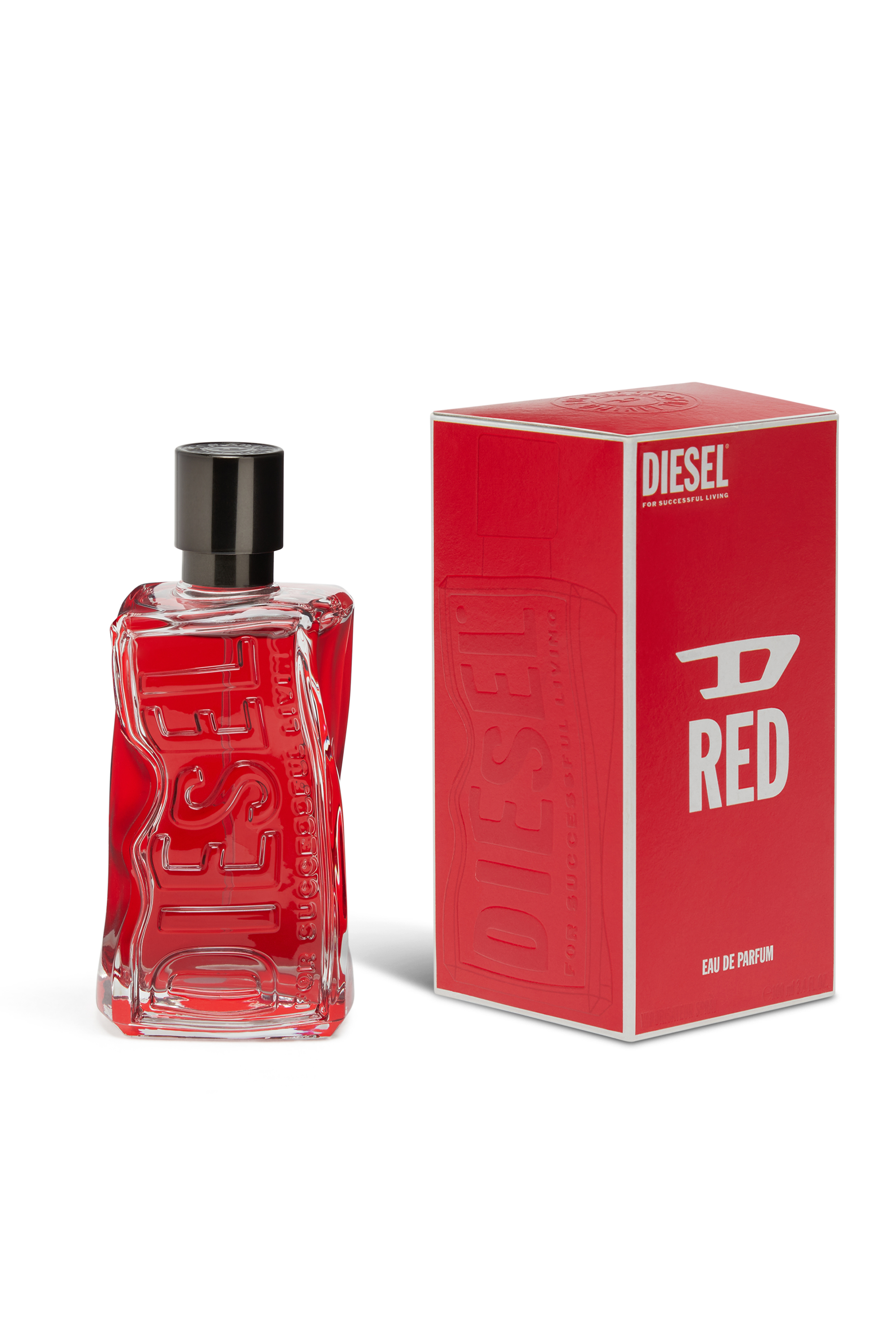 Diesel - D RED 100 ML, D RED 100ml, Eau de Parfum Homme in Rouge - 2