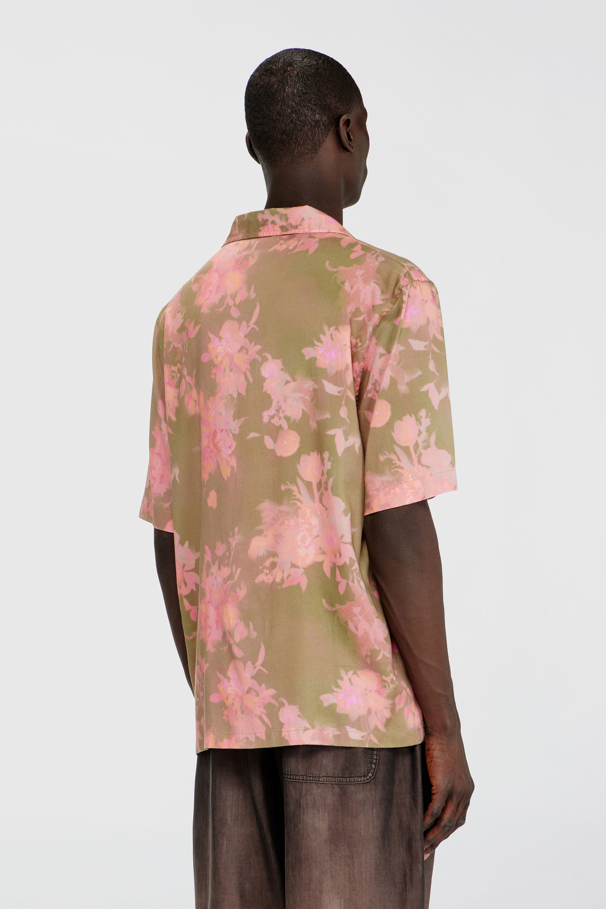 Diesel - S-BRAD-QMCE, Chemise en lyocell &agrave; imprim&eacute; floral int&eacute;gral Homme in Polychrome - 4