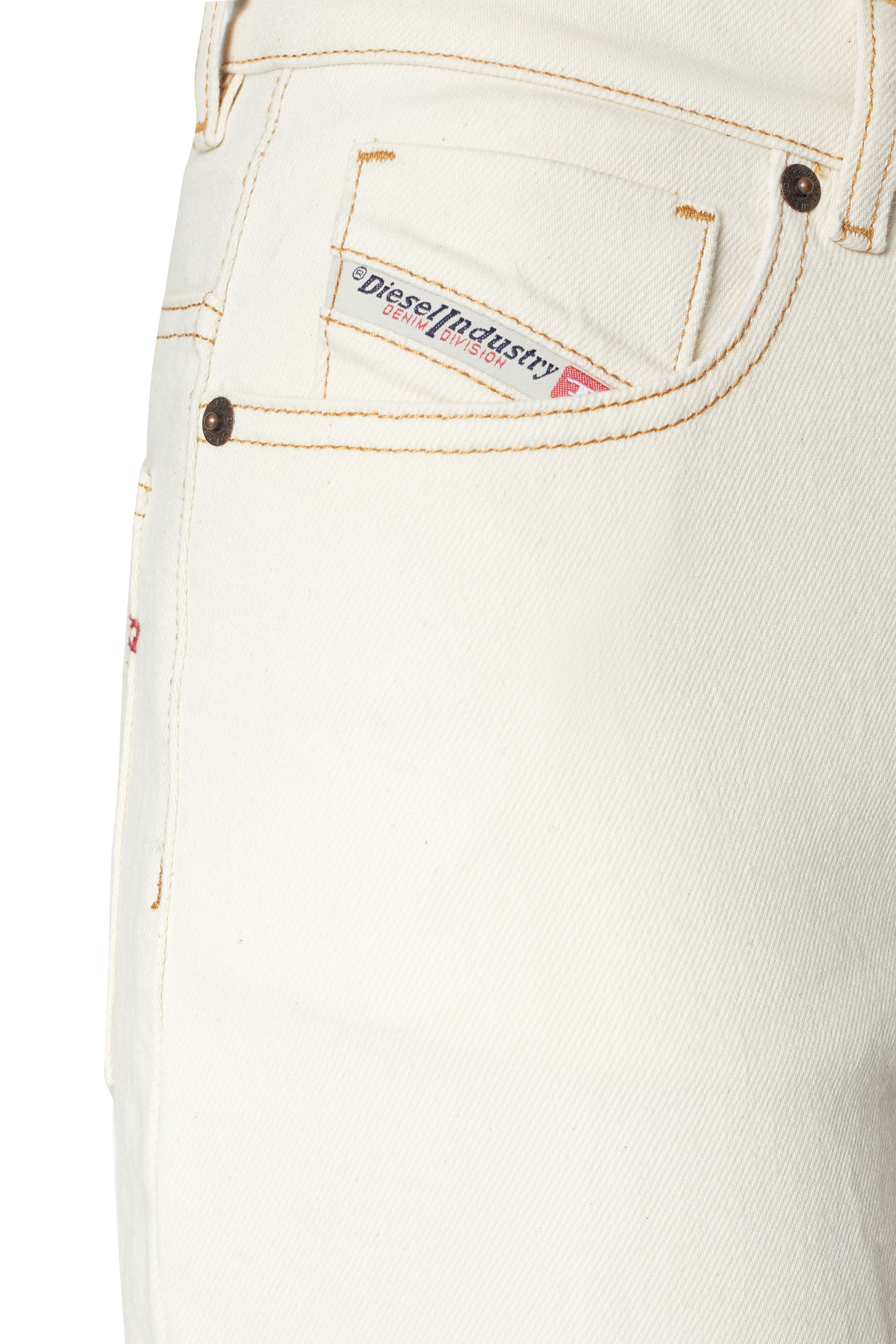 Diesel - 2000 WIDEE 09B94 Bootcut and Flare Jeans, Blanc - Image 3