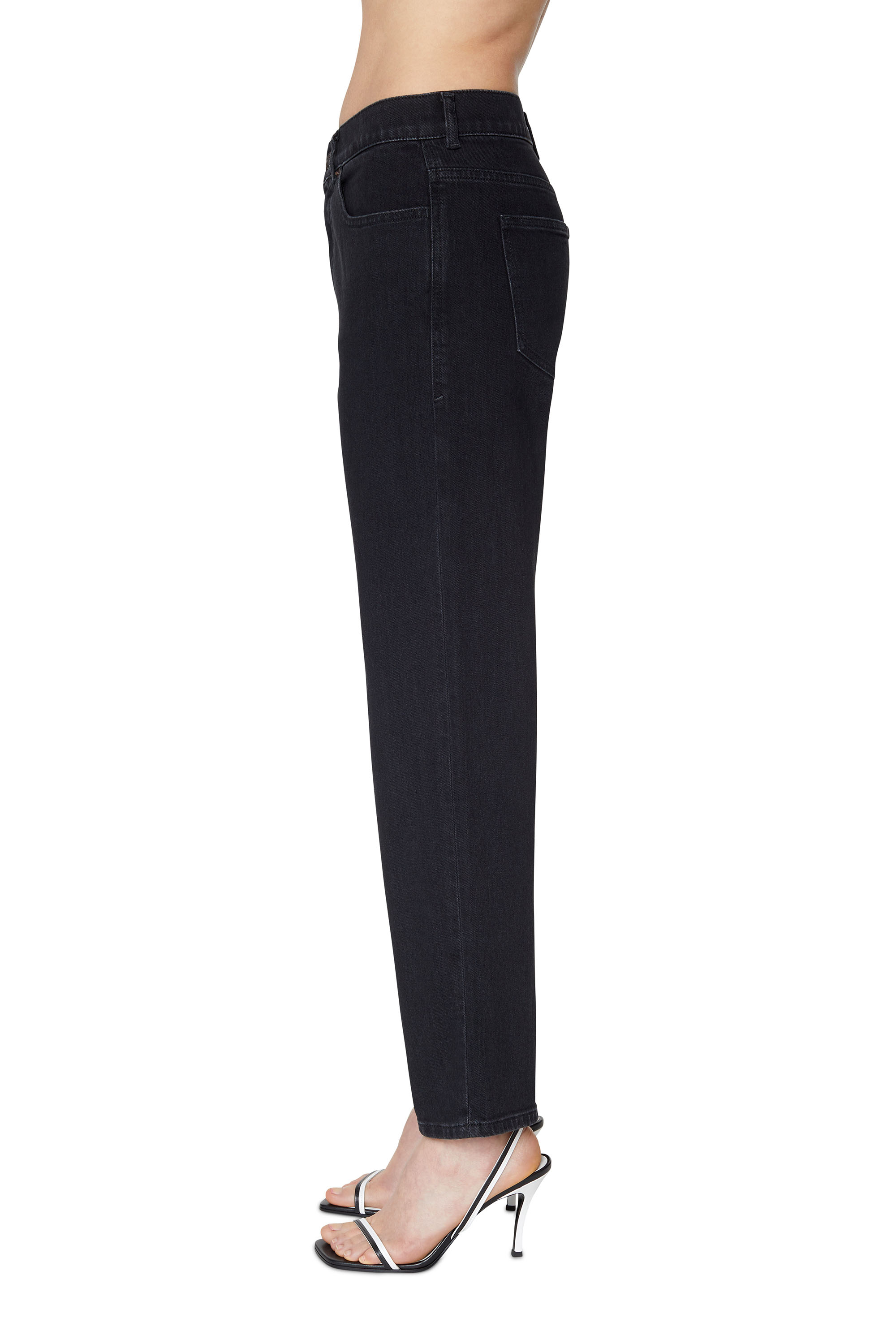 Diesel - 2016 D-Air Z9C25 Boyfriend Jeans, Noir/Gris foncé - Image 4