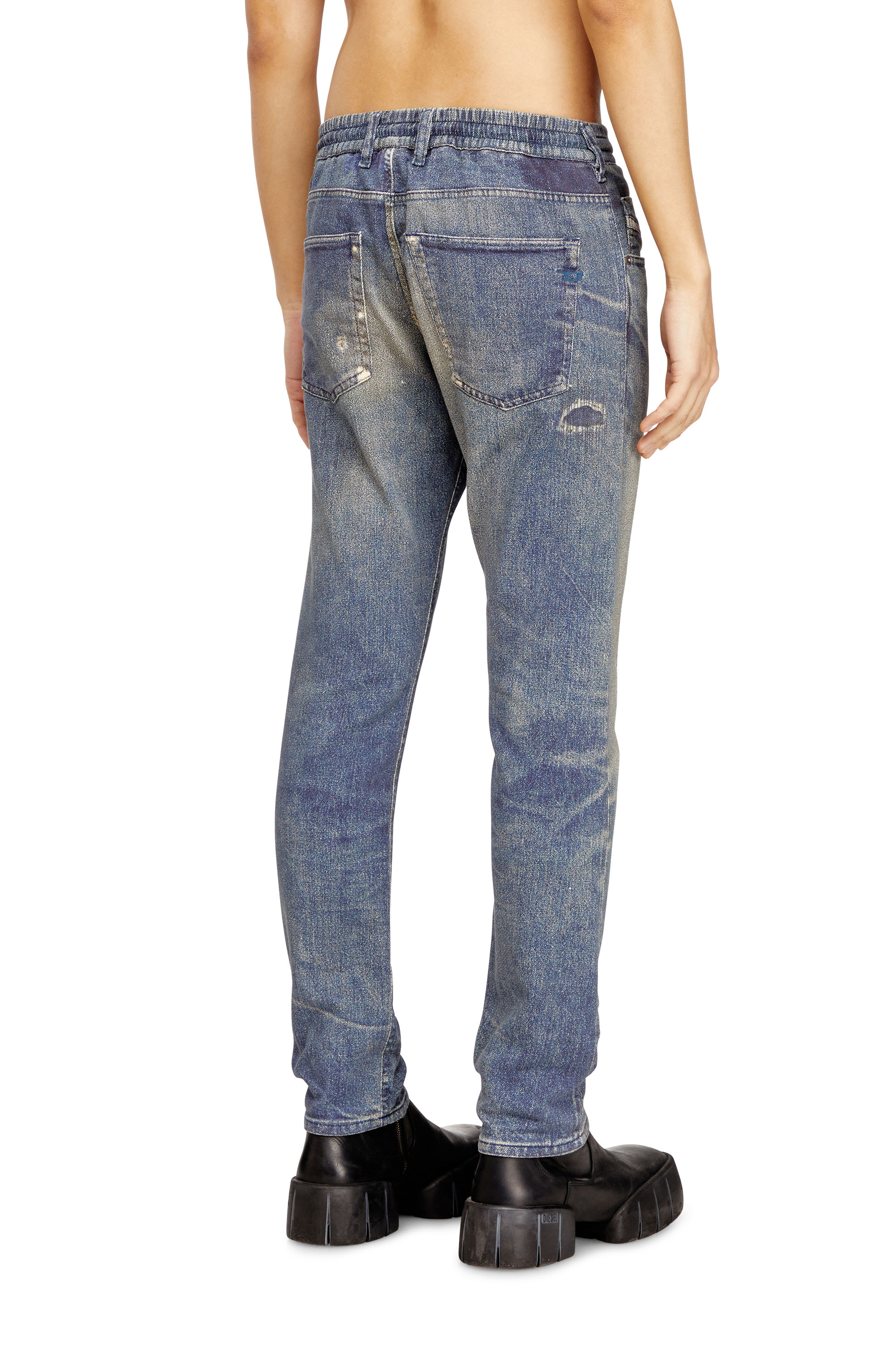 Diesel - Man's Regular 2032 D-Krooley Joggjeans&reg; 068UT, Medium blue - 4