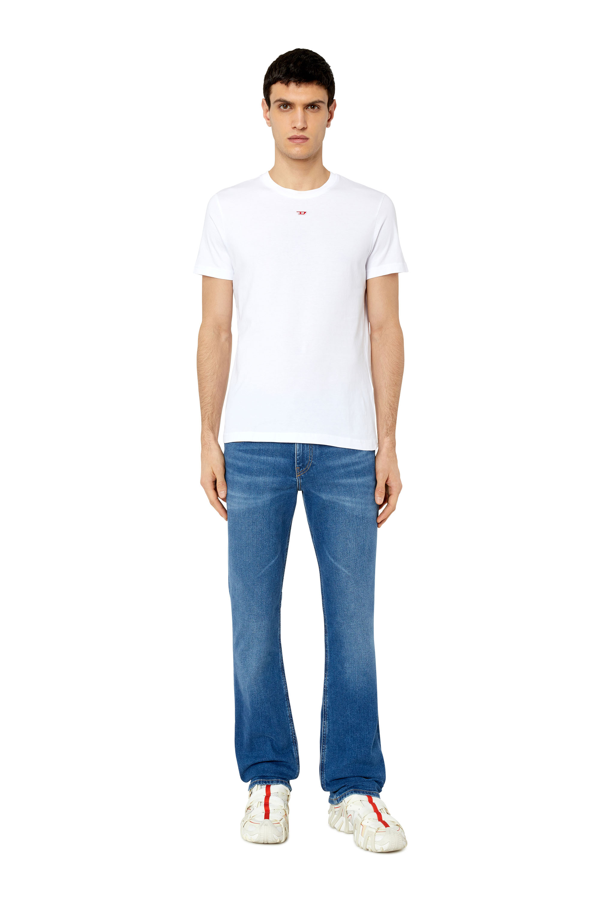 Diesel - 2021 D-Vocs E9A80 Bootcut Jeans, Bleu moyen - Image 2