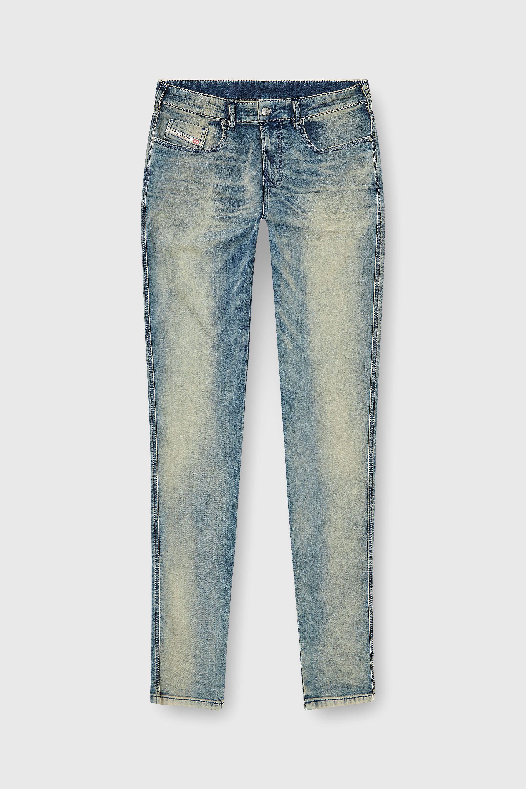 Diesel - Slim 2062 D-Strukt Joggjeans&reg; 09P60 Homme, Bleu moyen - Image 2