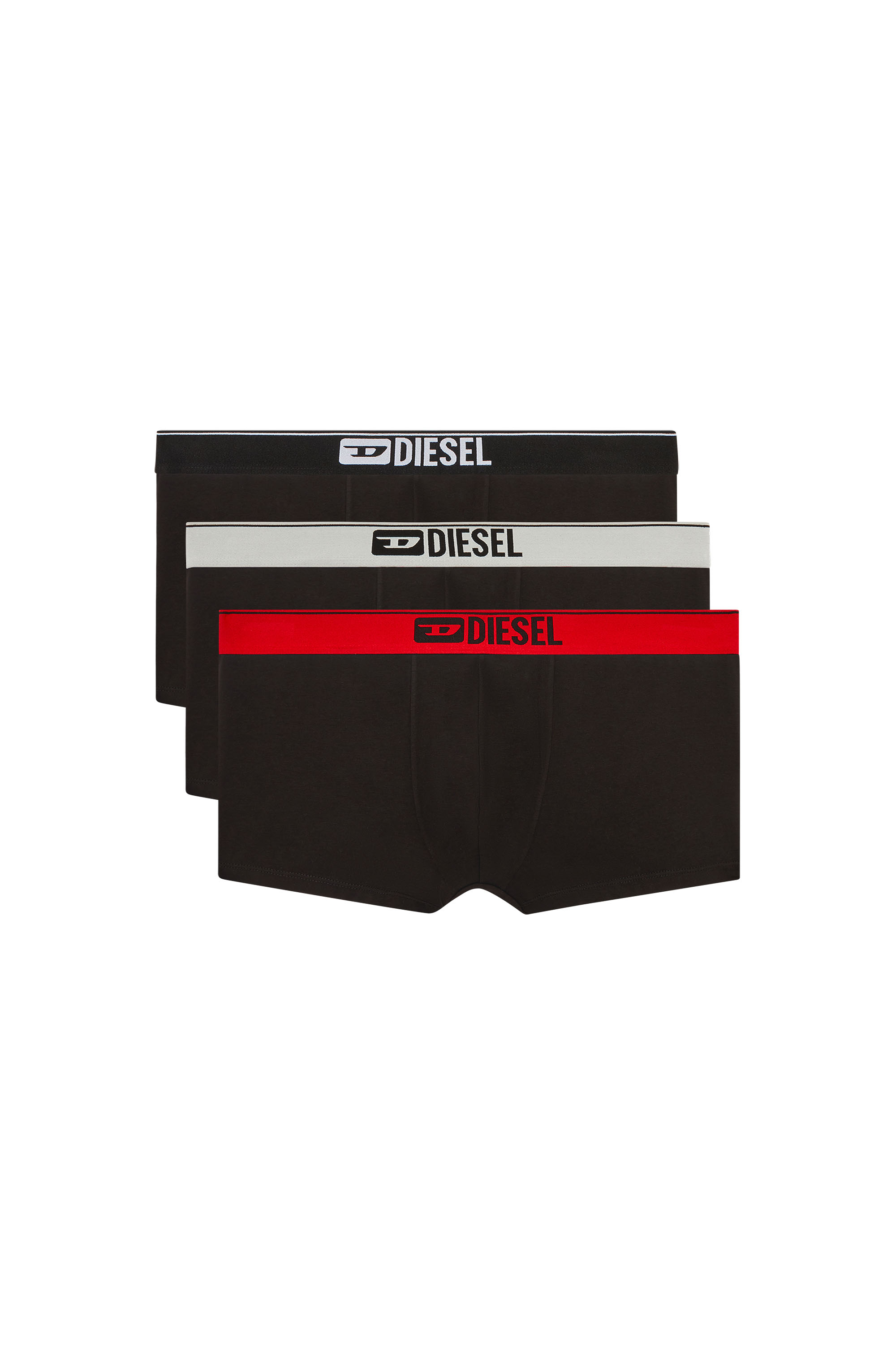 Diesel - UMBX-DAMIENTHREEPACK, Lot de trois boxers couleur unie Homme in Polychrome - 1
