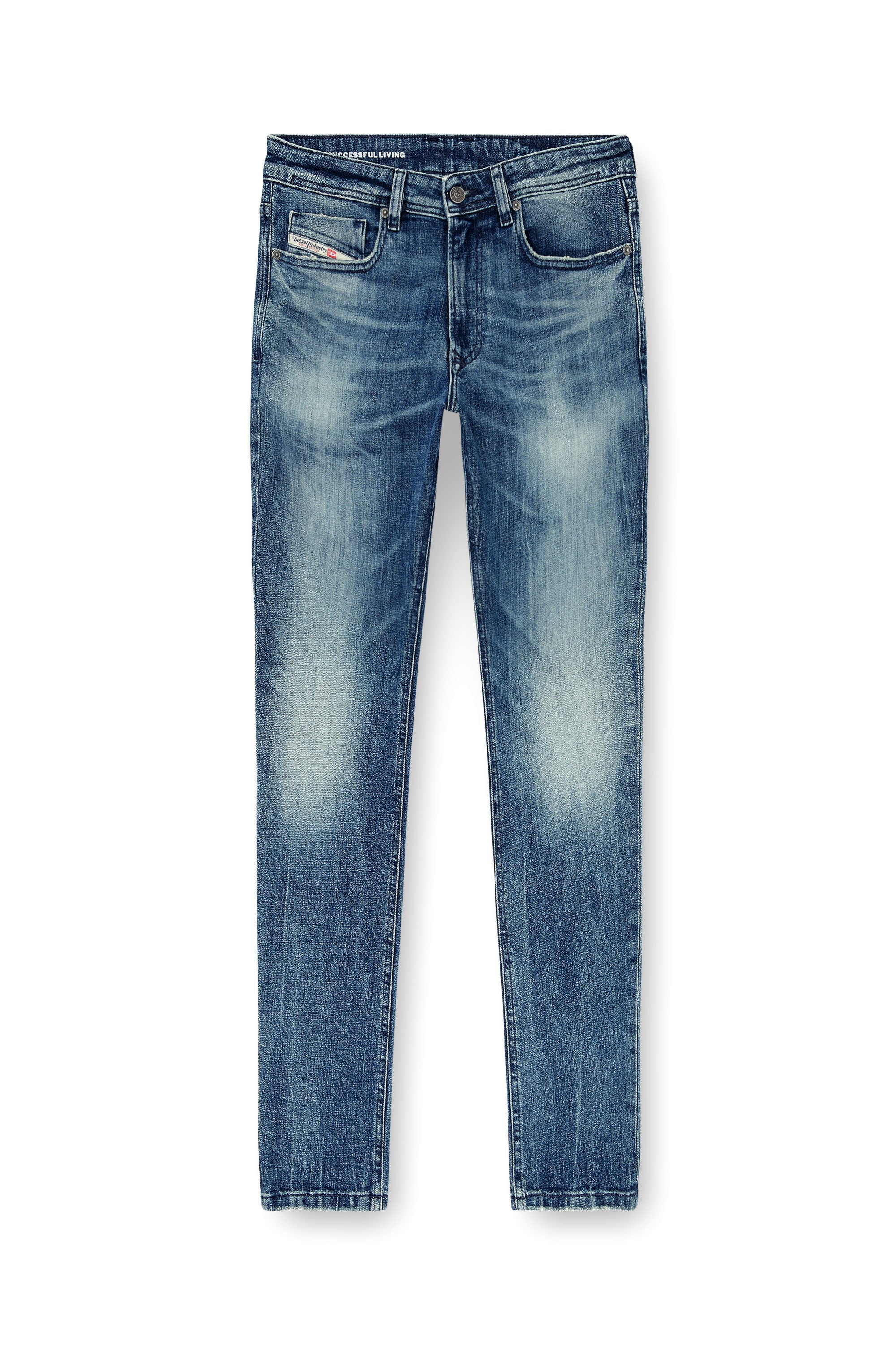 Diesel - Man's Skinny Jeans 1979 Sleenker 0KBBE, Medium blue - 3