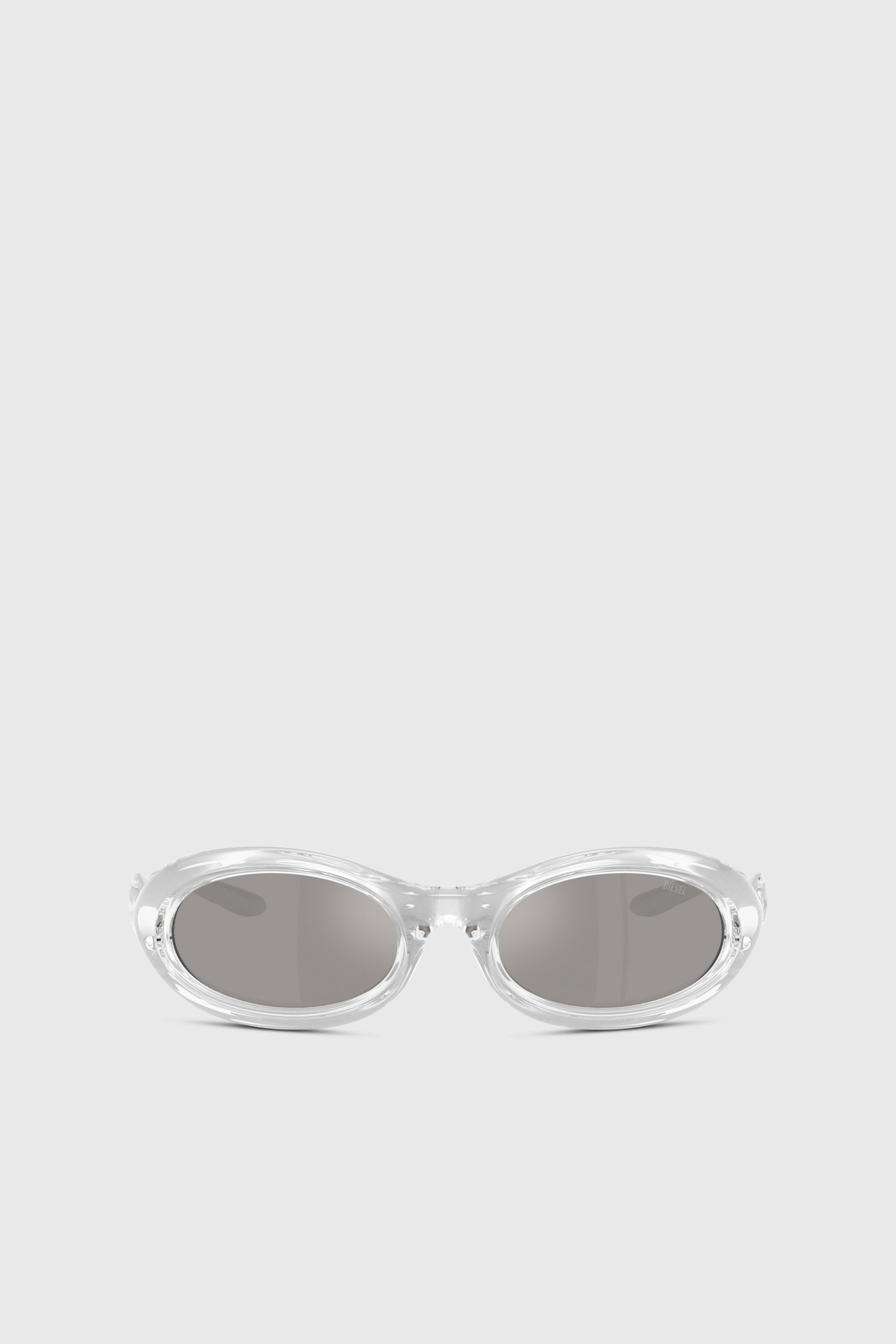 Diesel - 0DL3011U, Lunettes de soleil ovales Mixte in Gris - 1