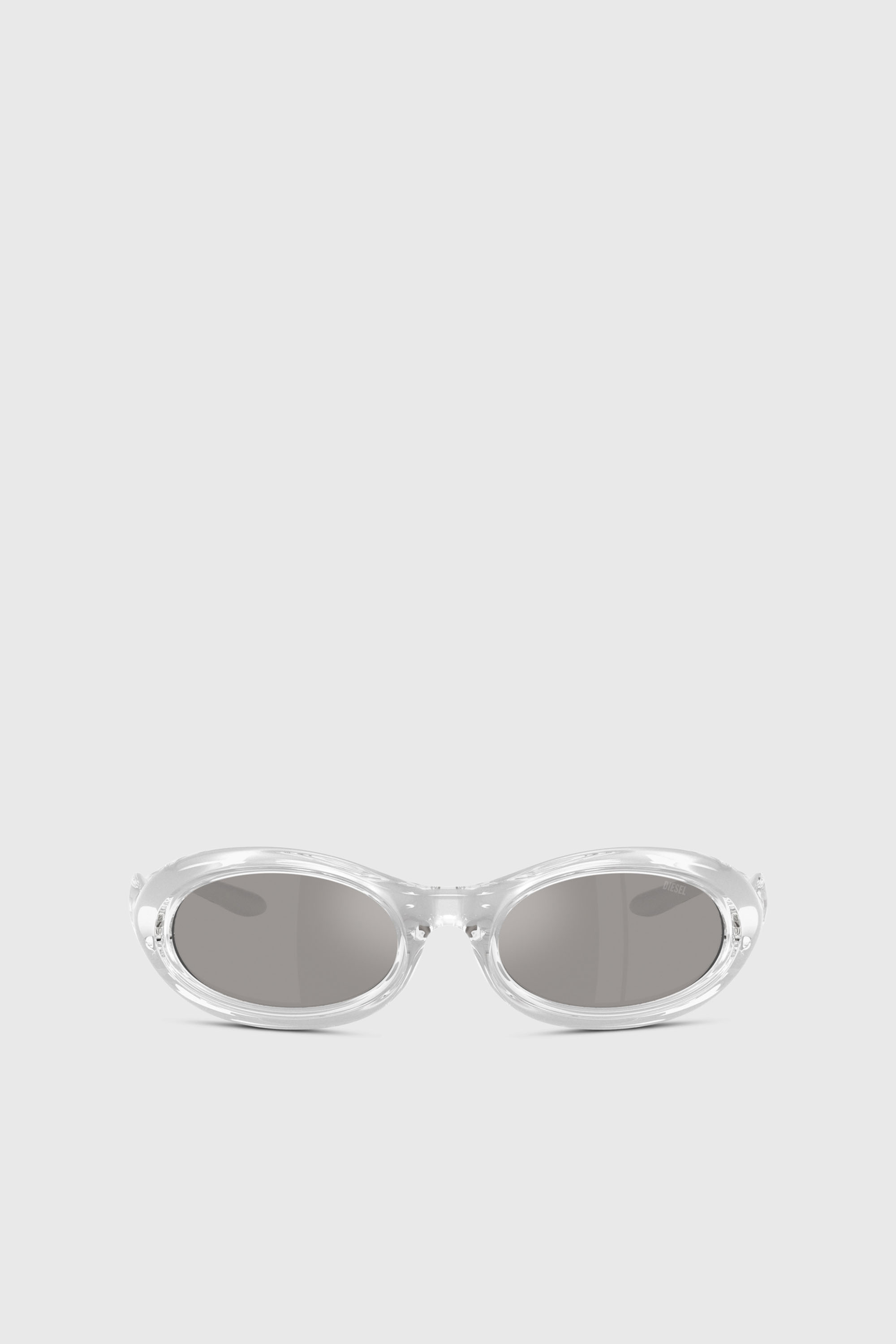 Diesel - 0DL3011U, Lunettes de soleil ovales Mixte in Gris - 1