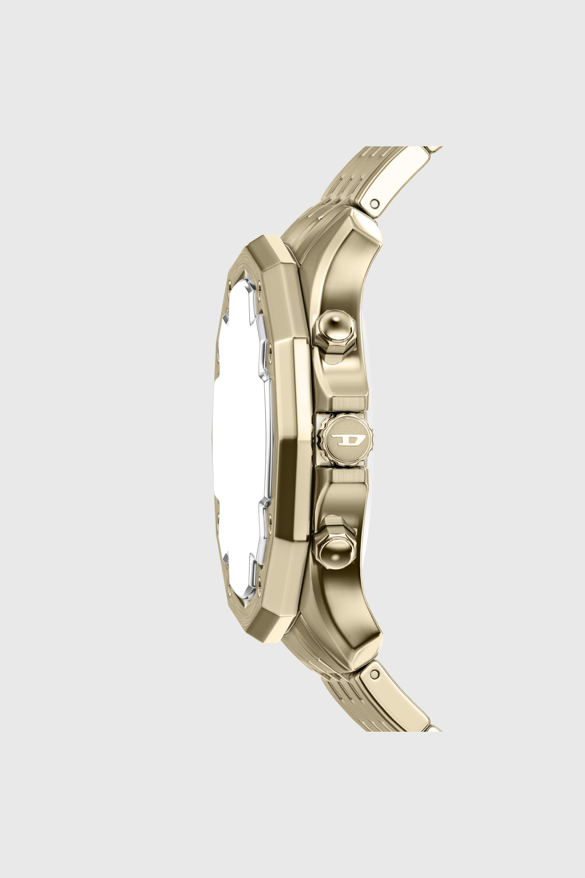Diesel - DZ4707 WATCH, Montre Stinger en acier inoxydable dor&eacute; Homme in Dor&eacute; - 3