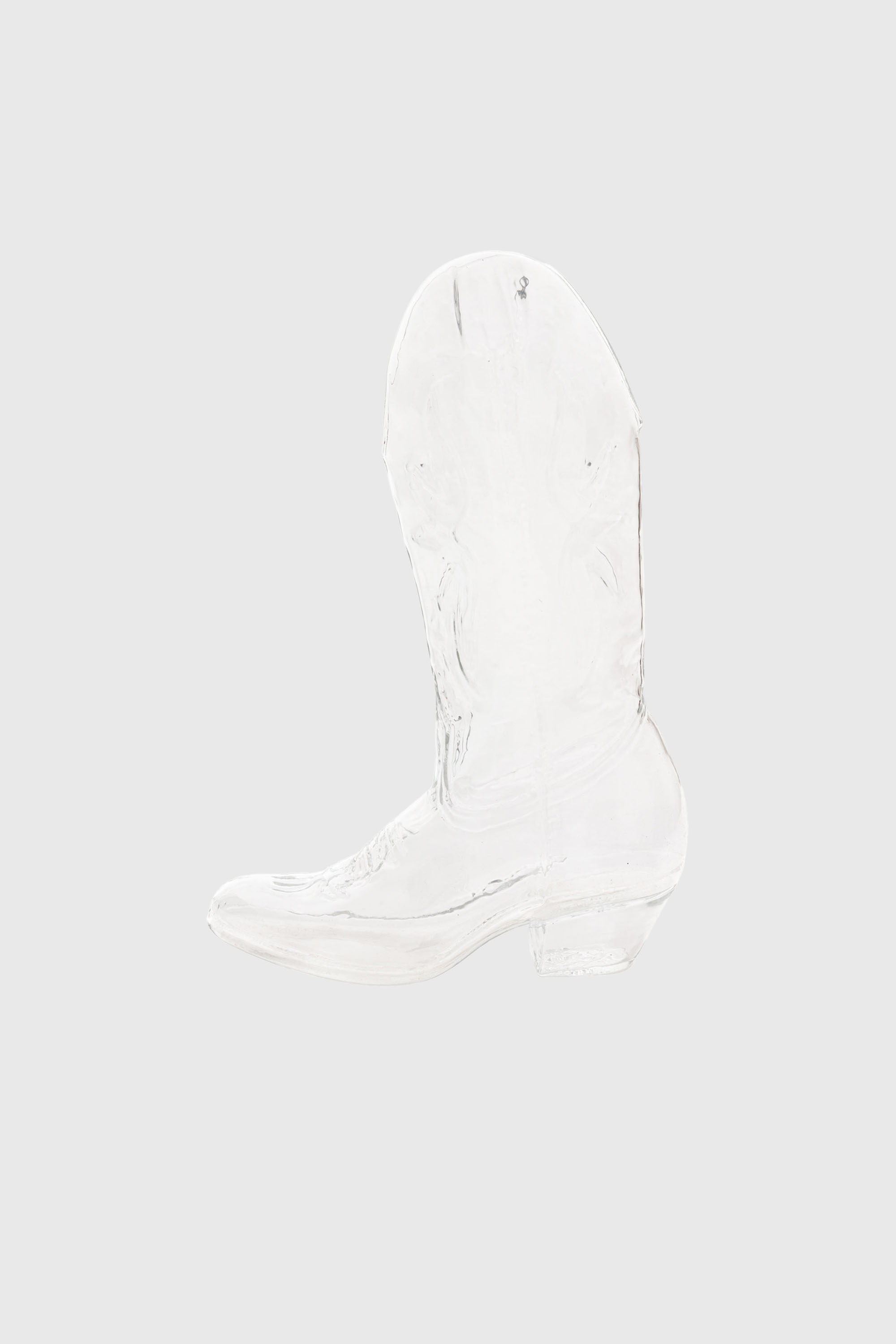 Diesel - 10064 GLASS VASE CRYSTALBOOTIE CM.24X8 H, Vase en verre Mixte in Blanc - 4
