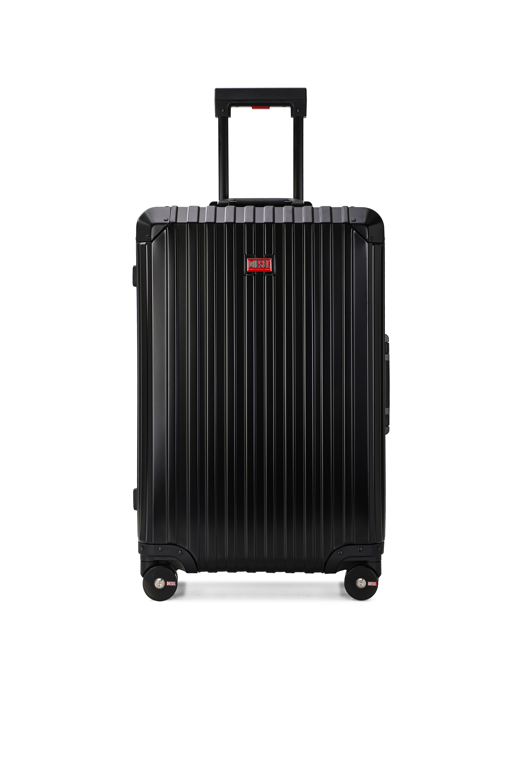 Diesel - DIESEL ALUMINUM TROLLEY- DSL002, Valise en aluminium taille M Mixte in Noir - 1