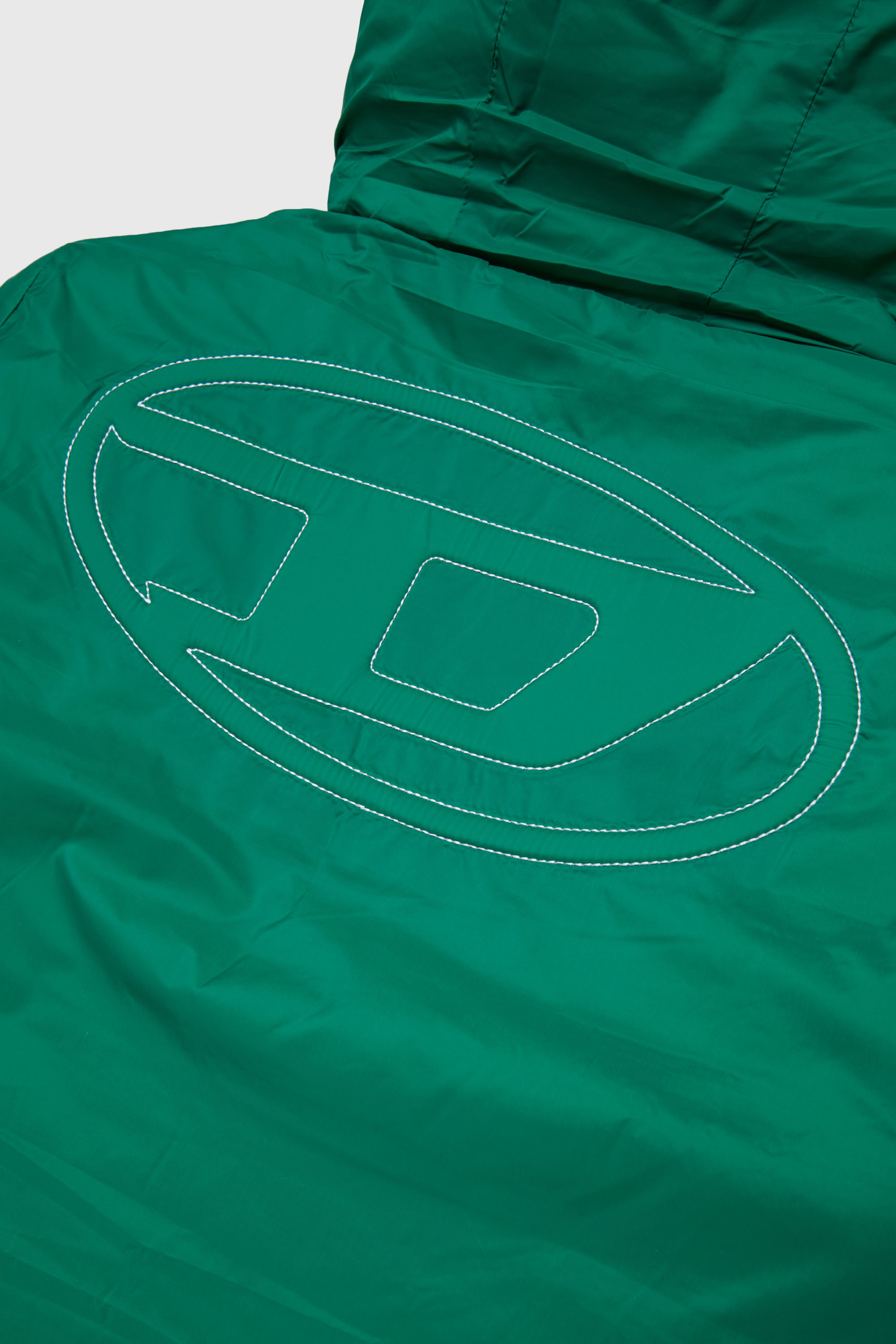 Diesel - JOSIPLS, Veste &agrave; capuche en nylon matelass&eacute; Mixte in Vert - 4