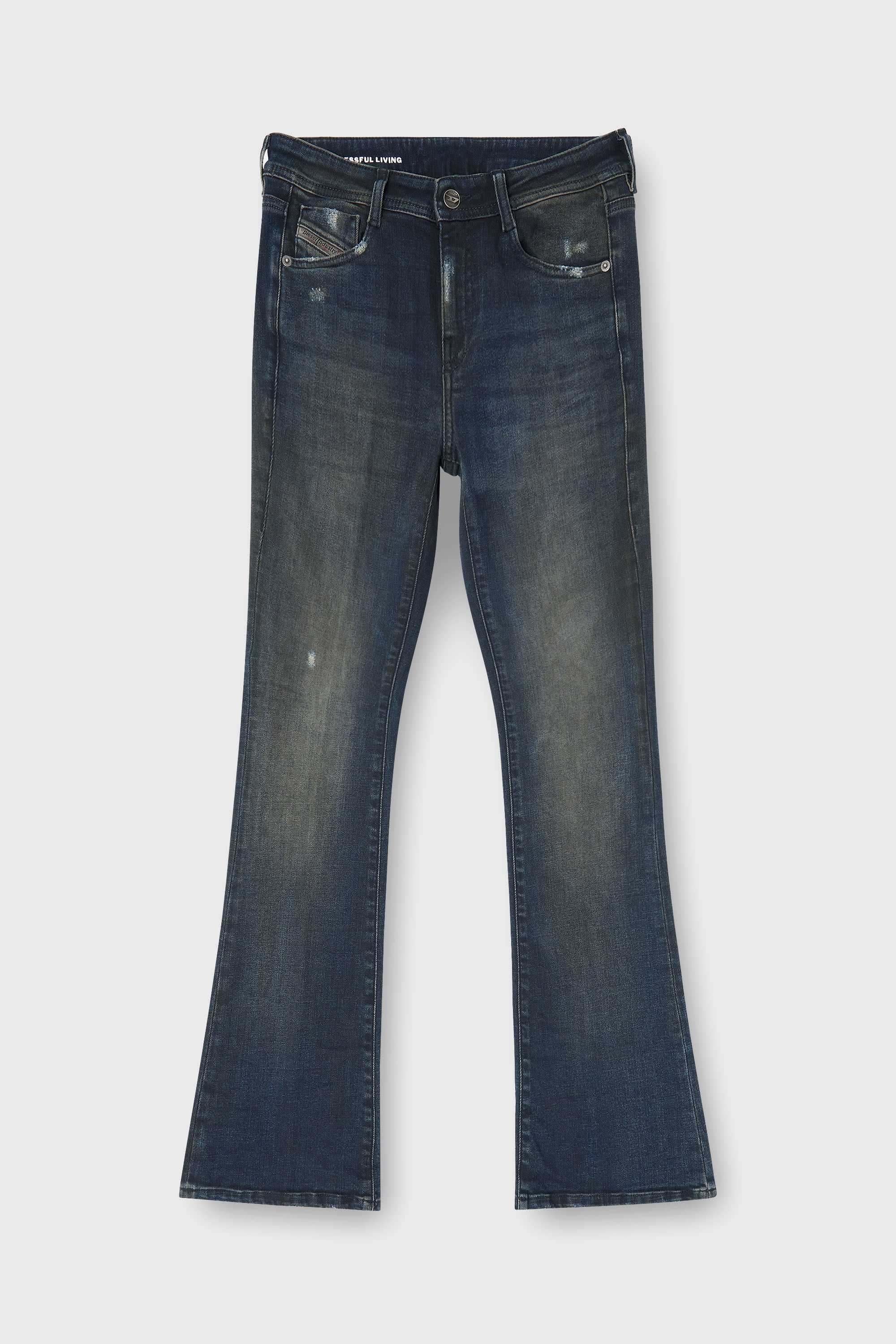 Diesel - Bootcut Jeans 1969 D-Ebbey 09P69 Femme, Bleu Fonc&eacute; - Image 2