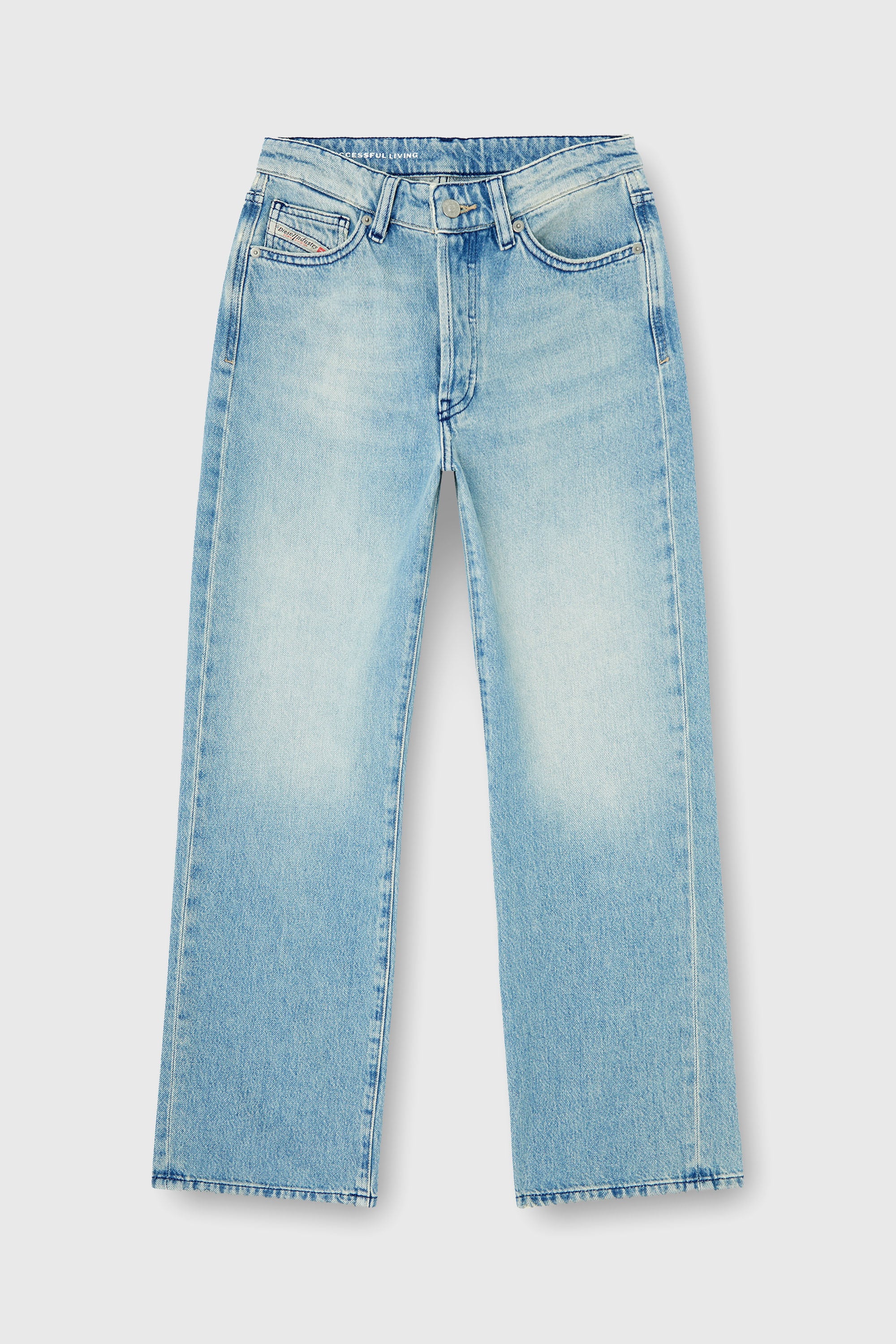 Diesel - Regular Jeans 1971 D-Sent 0BEBF Femme, Bleu Clair - Image 2