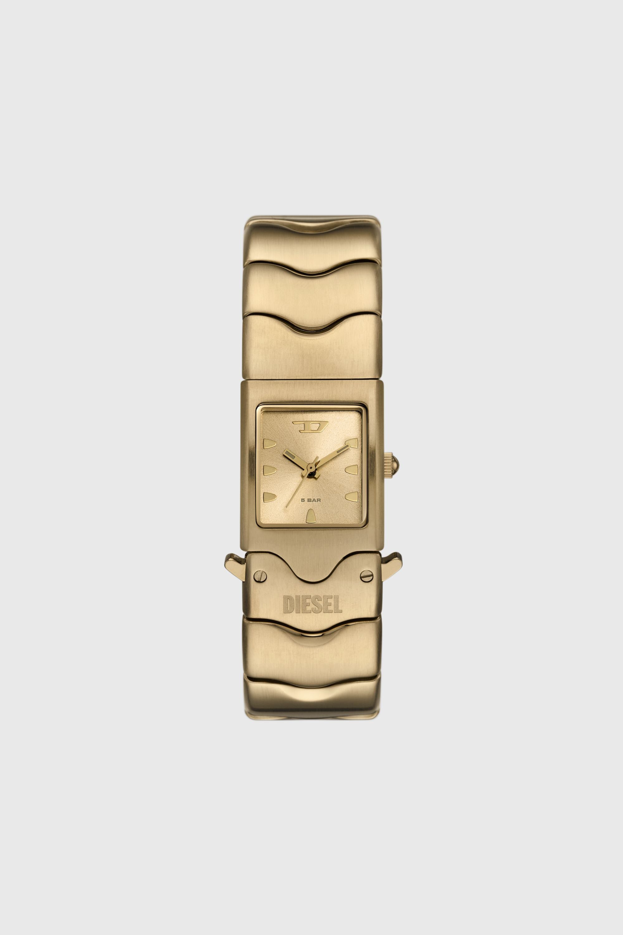 Diesel - DZ2223, Montre Closer en acier inoxydable Mixte in Dor&eacute; - 1