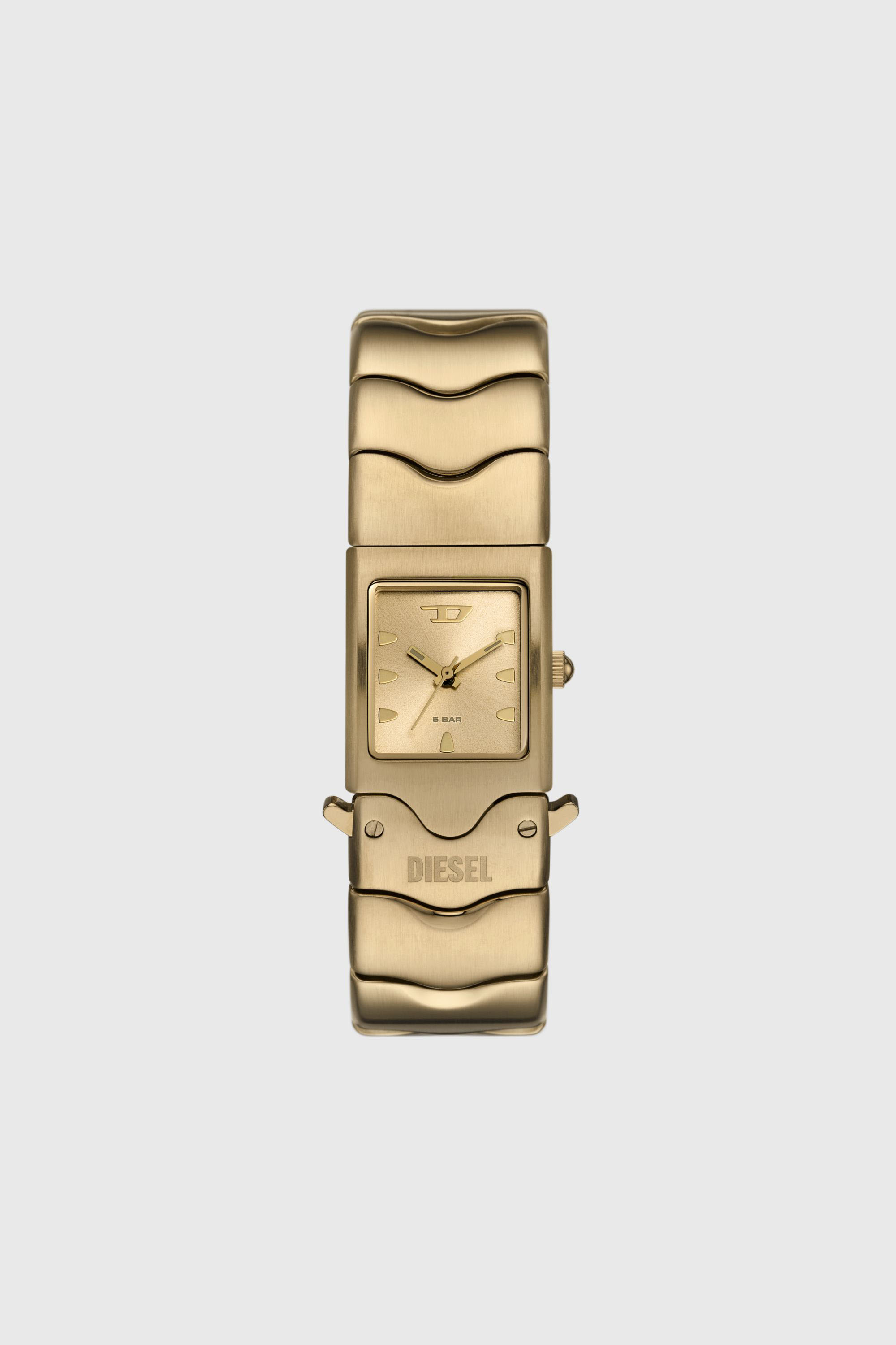 Diesel - DZ2223, Montre Closer en acier inoxydable Mixte in Dor&eacute; - 1