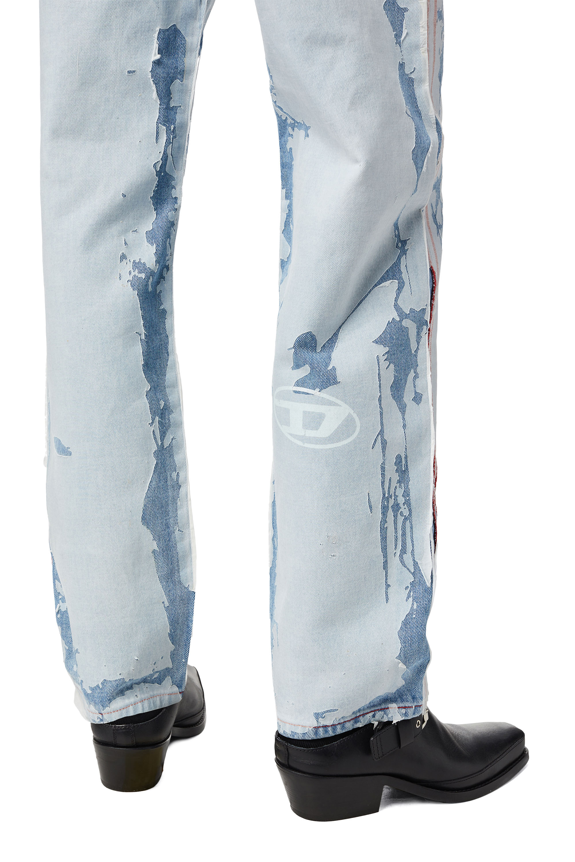 Diesel - 2010 D-MACS 007B6 Straight Jeans, Bleu Clair - Image 6