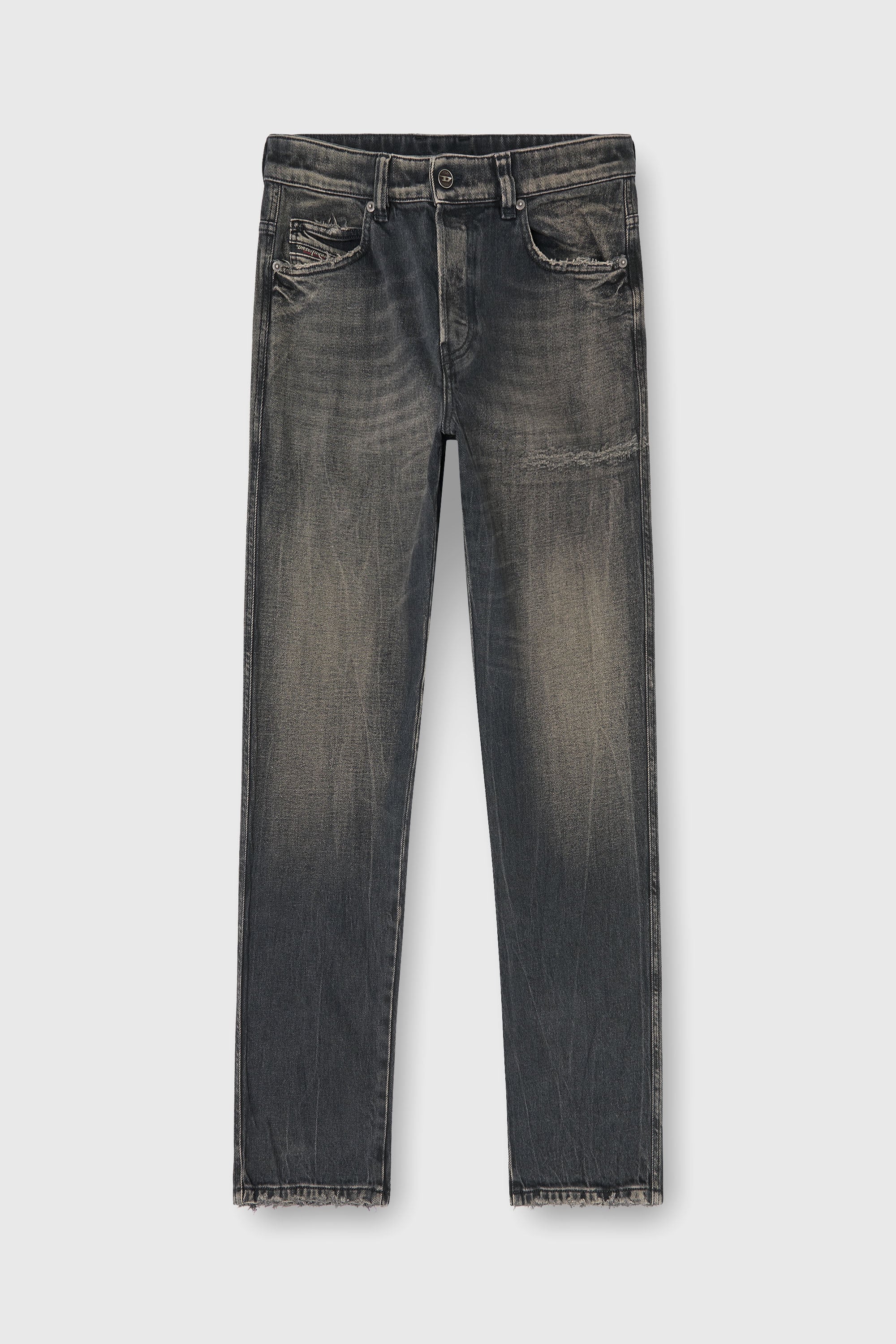 Diesel - Slim Jeans 1993 D-Vyl 09P46 Homme, Noir/Gris fonc&eacute; - Image 2