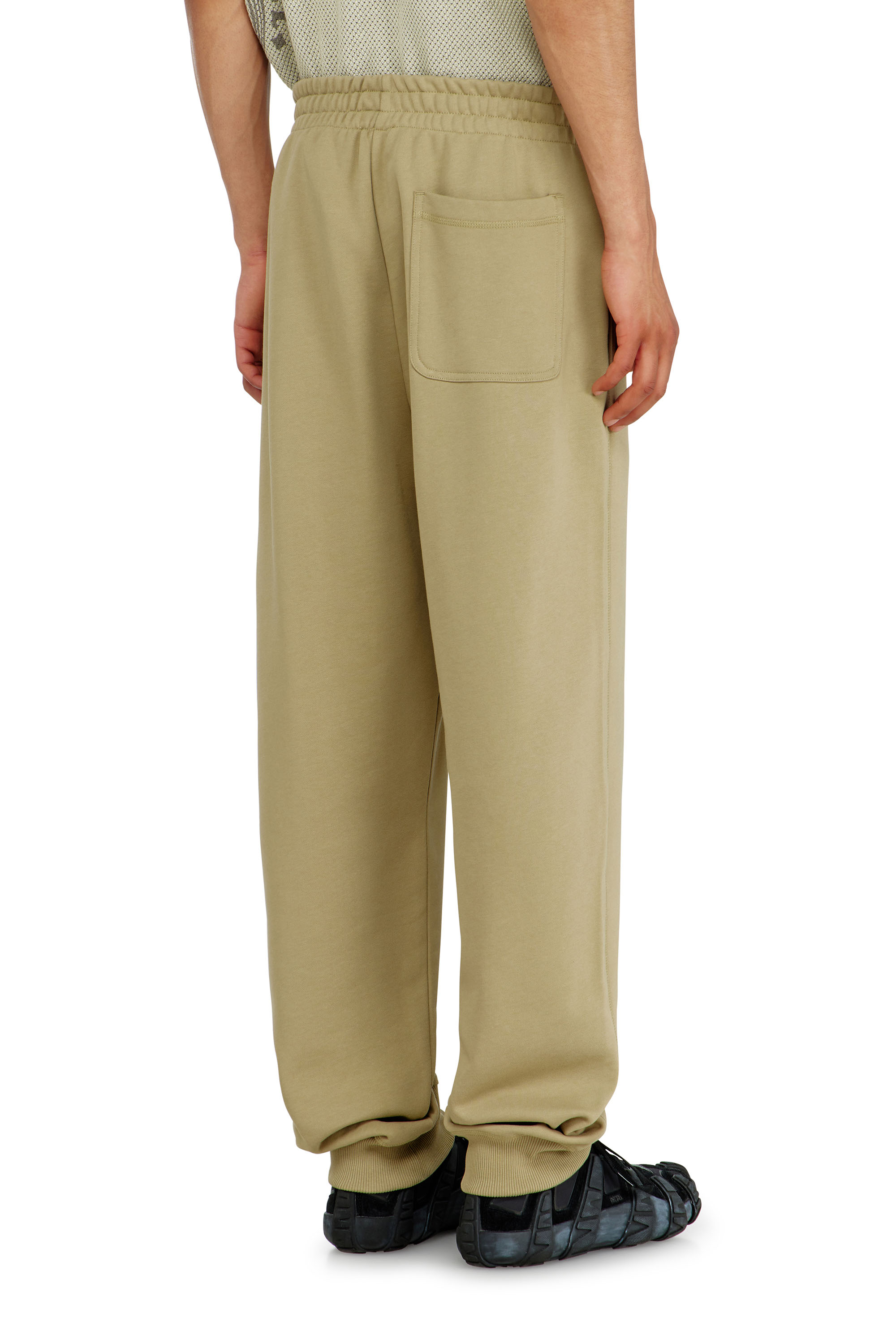 Diesel - P-MARKY-IOD, Pantalon en coton avec Oval D m&eacute;tallique Homme in Beige - 3