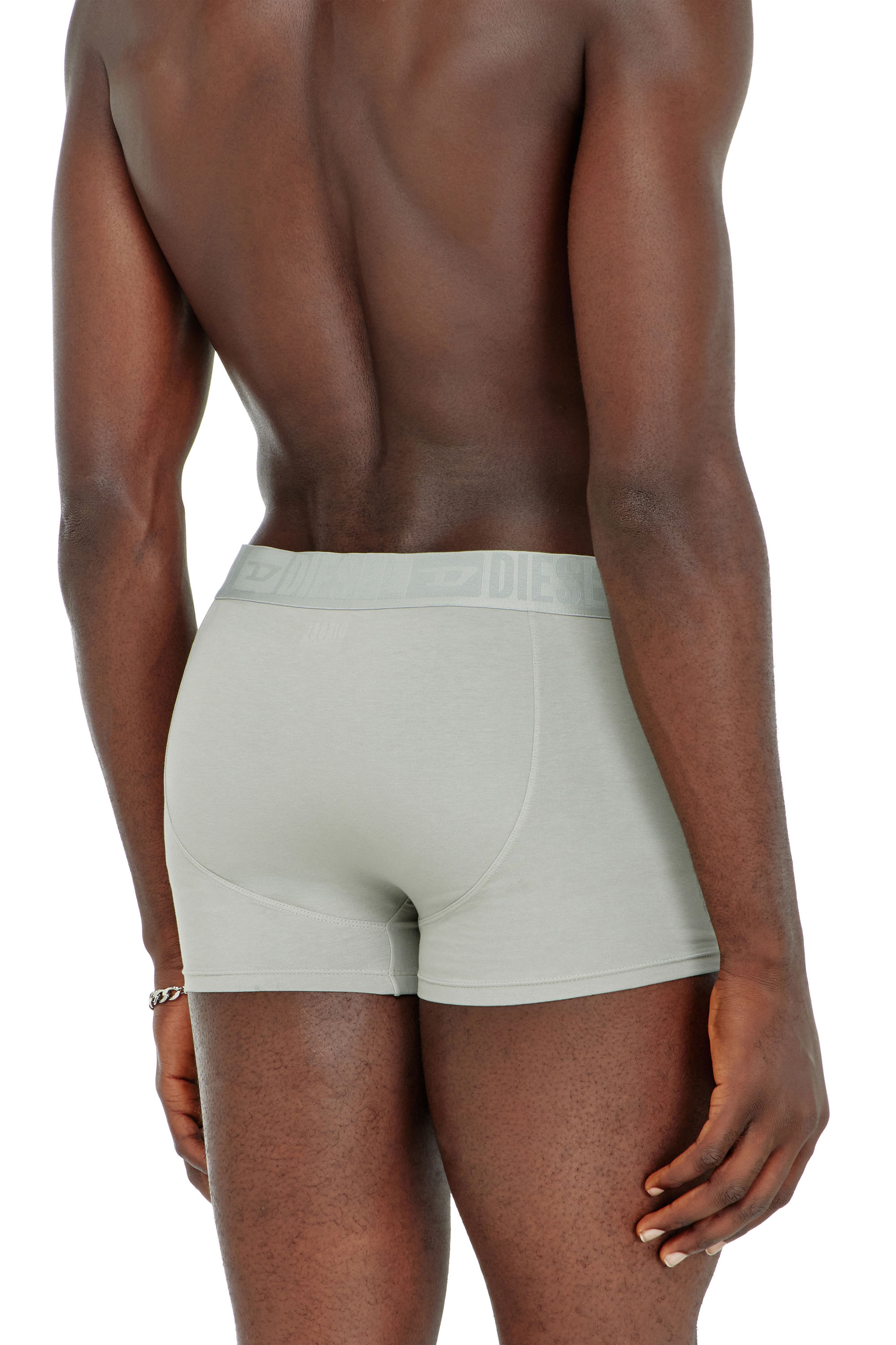 Diesel - MIKE-D-CORE-3PACK, Lot de trois boxers en coton stretch avec ceinture ton sur ton Homme in ToBeDefined - 3