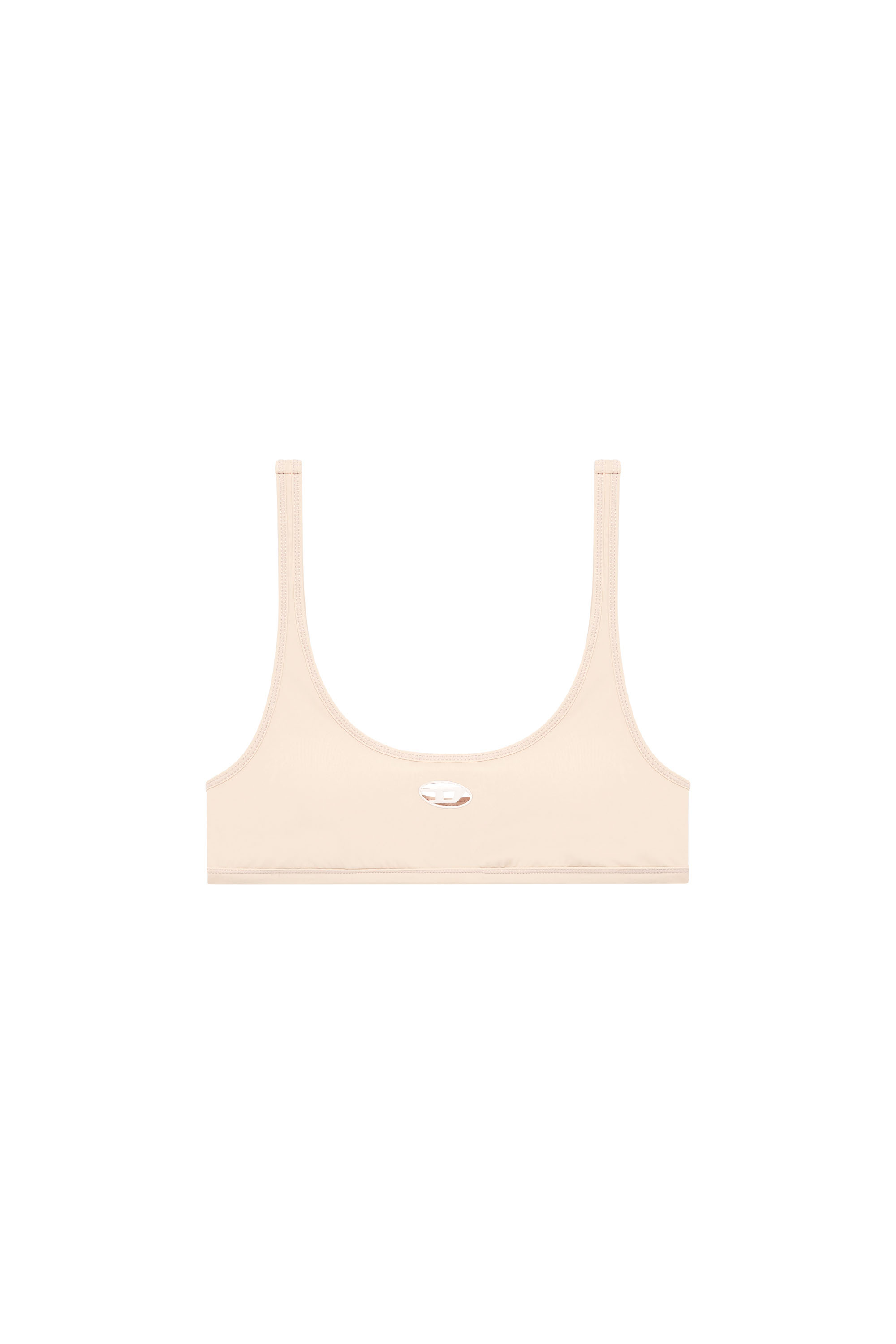 Diesel - CHELSEA-UTLT, Brassière de sport avec cut-out à logo Femme in Rose - 4