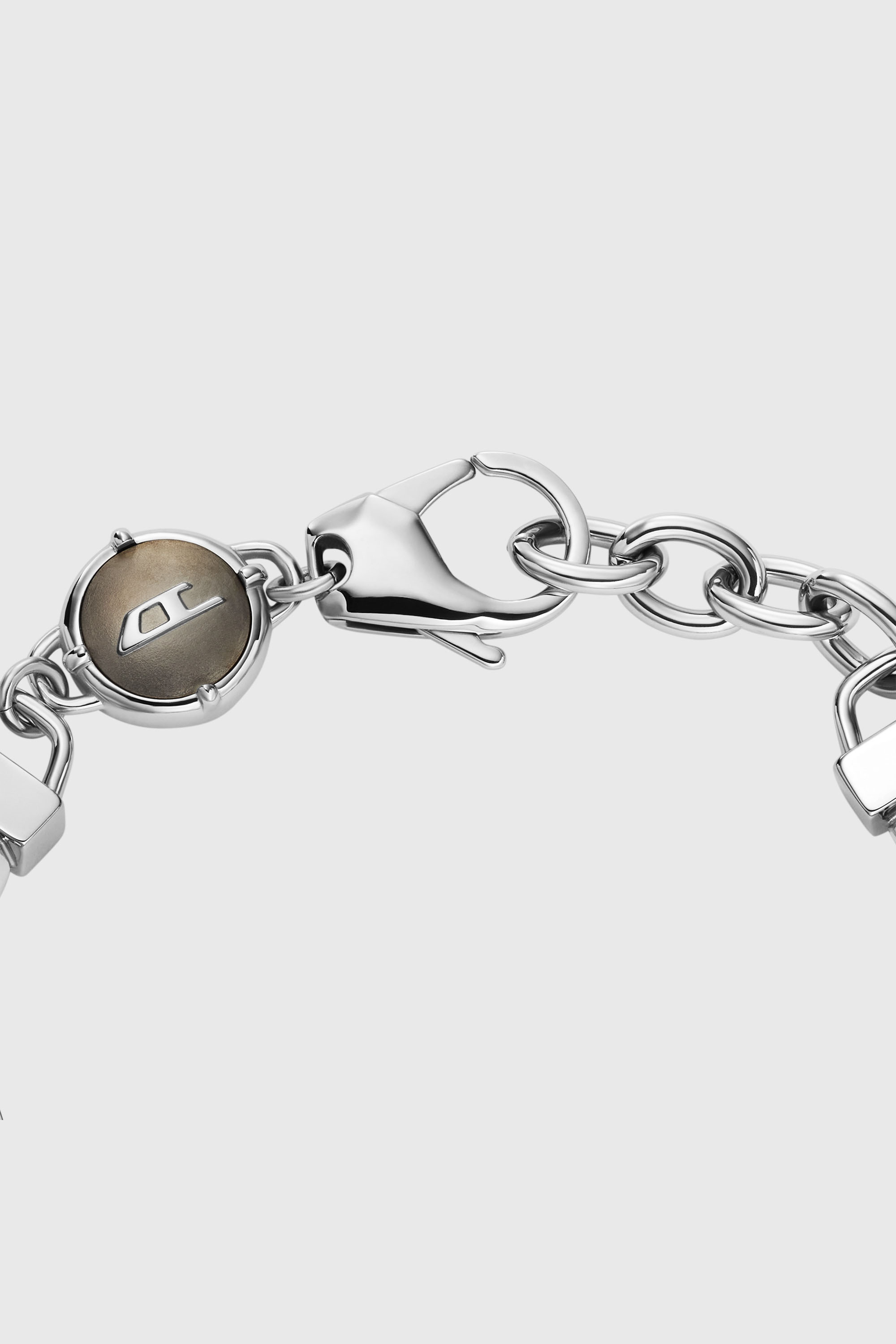 Diesel - DX1351, Bracelet cha&icirc;ne en acier inoxydable de Diesel Mixte in Gris argent&eacute; - 2