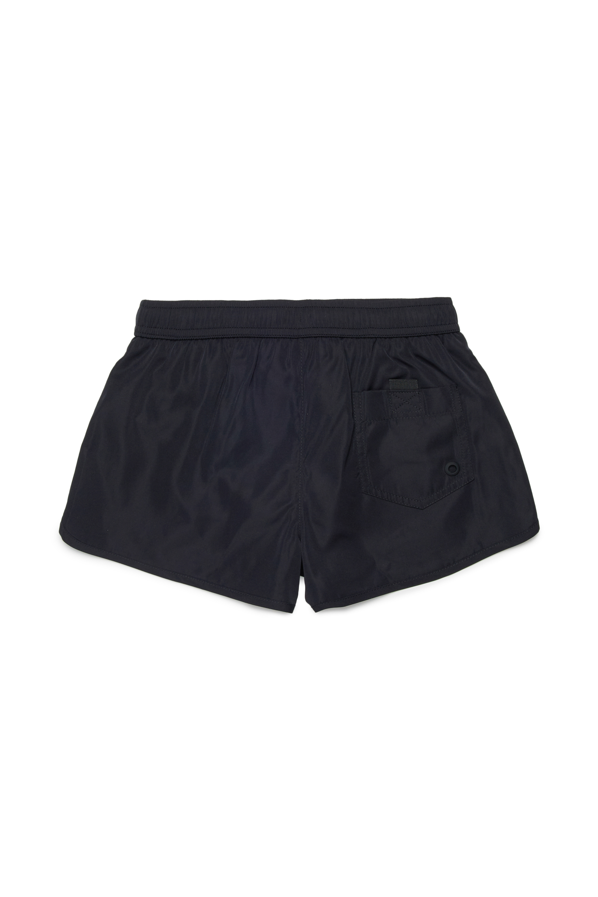 Diesel - MIARD, Short de bain avec D contrastant Homme in Noir - 2