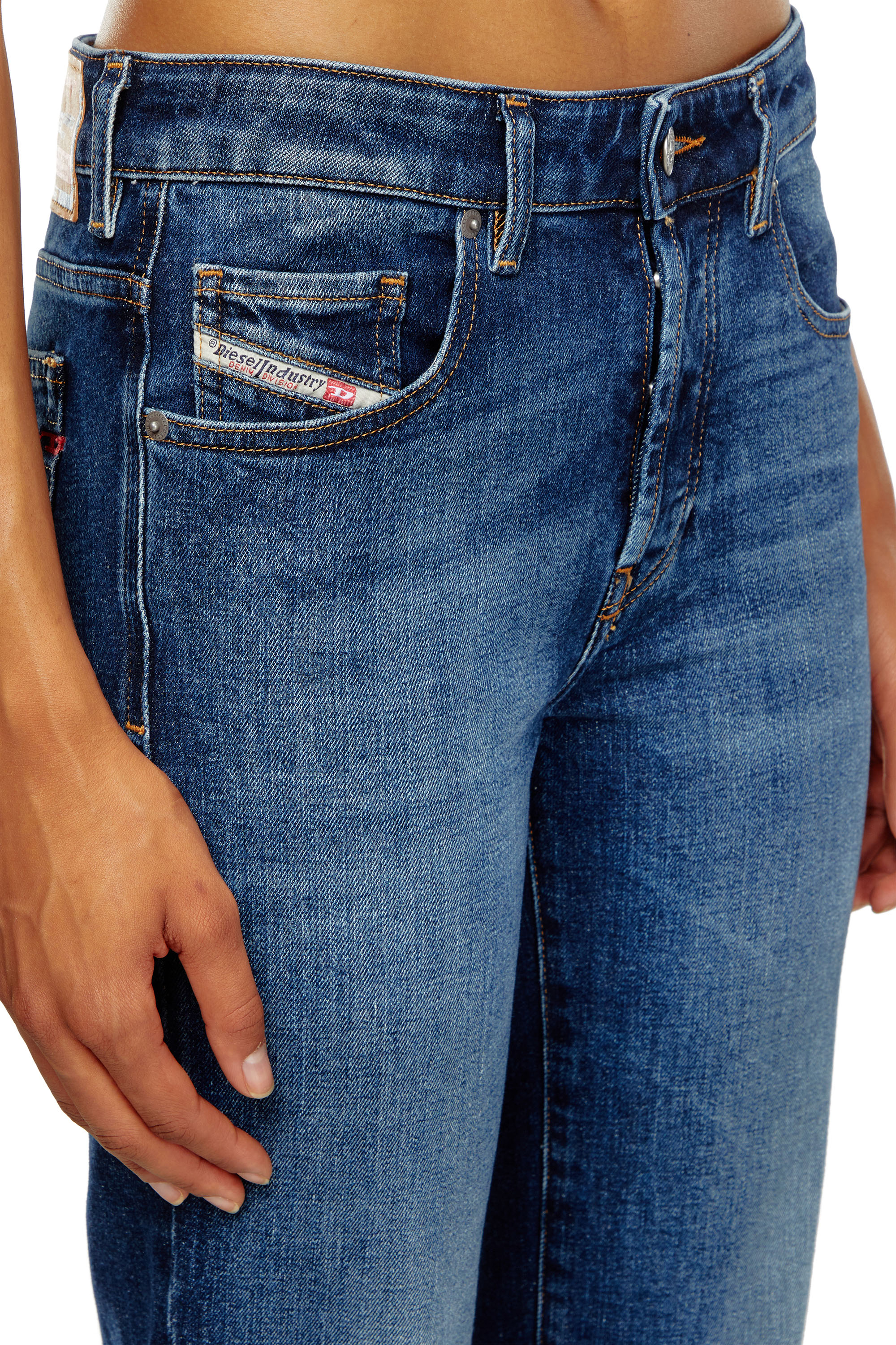 Diesel - Regular Jeans 1989 D-Mine 09I28 Femme, Bleu Fonc&eacute; - Image 4