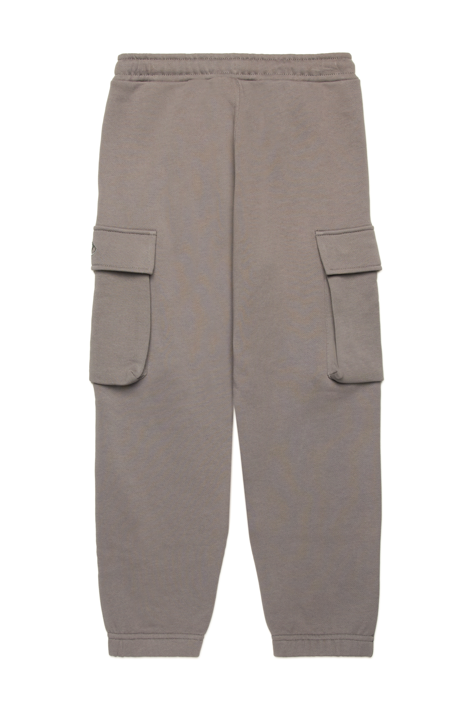 Diesel - PLEKOX, Pantalon de survêtement cargo avec broderie Oval D Homme in Gris - 2