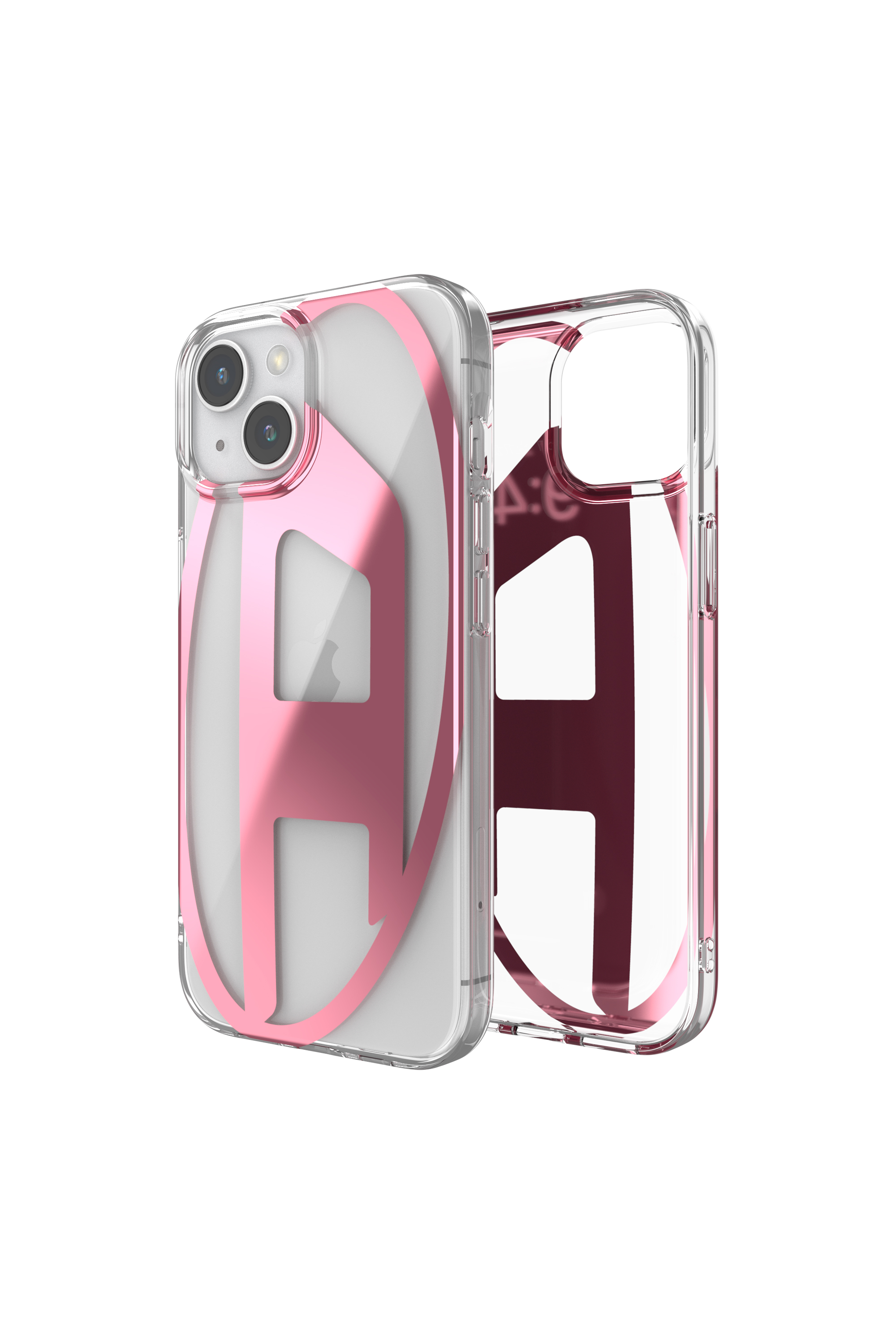 Diesel - 54109 MOULDED CASE, Coque Oval D iP15 Mixte in Rose - 1