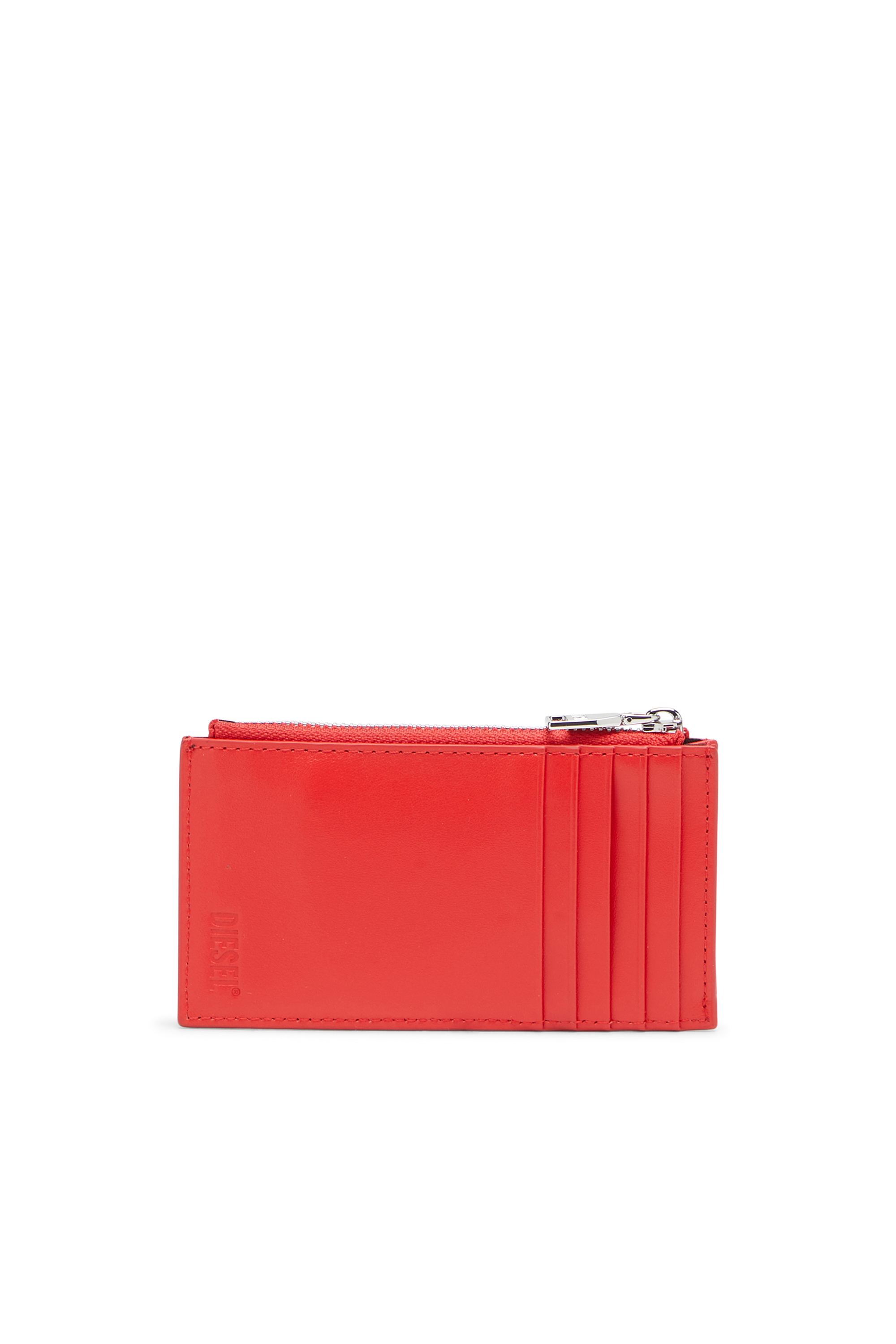 Diesel - PLAY CARD HOLDER III, Porte-cartes avec finition brillante Femme in Rouge - 2