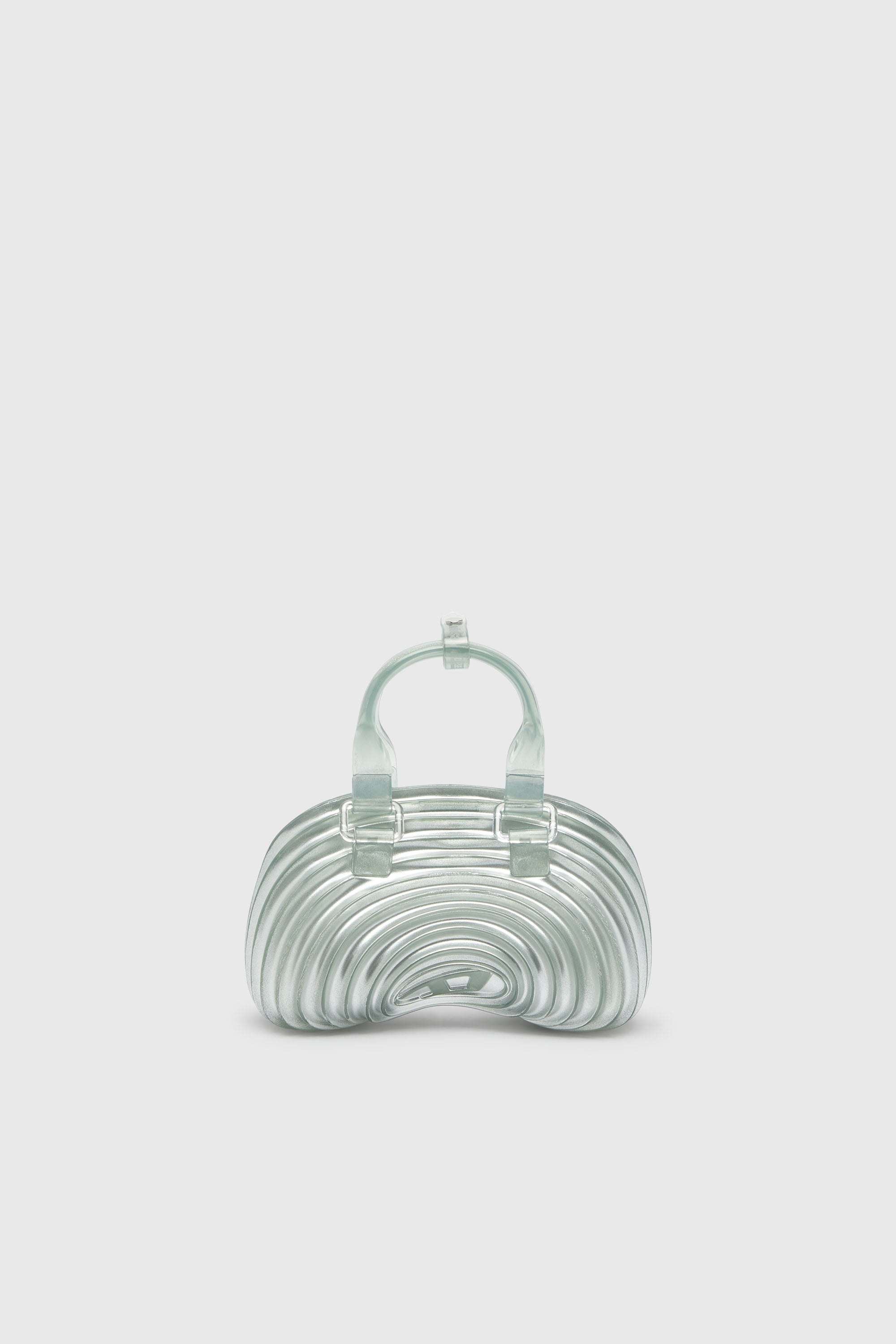 Diesel - MELISSA QUANTUM DOME, Quantum Dome &ndash; Sac &agrave; main en Melflex&reg; Femme in Gris argent&eacute; - 1