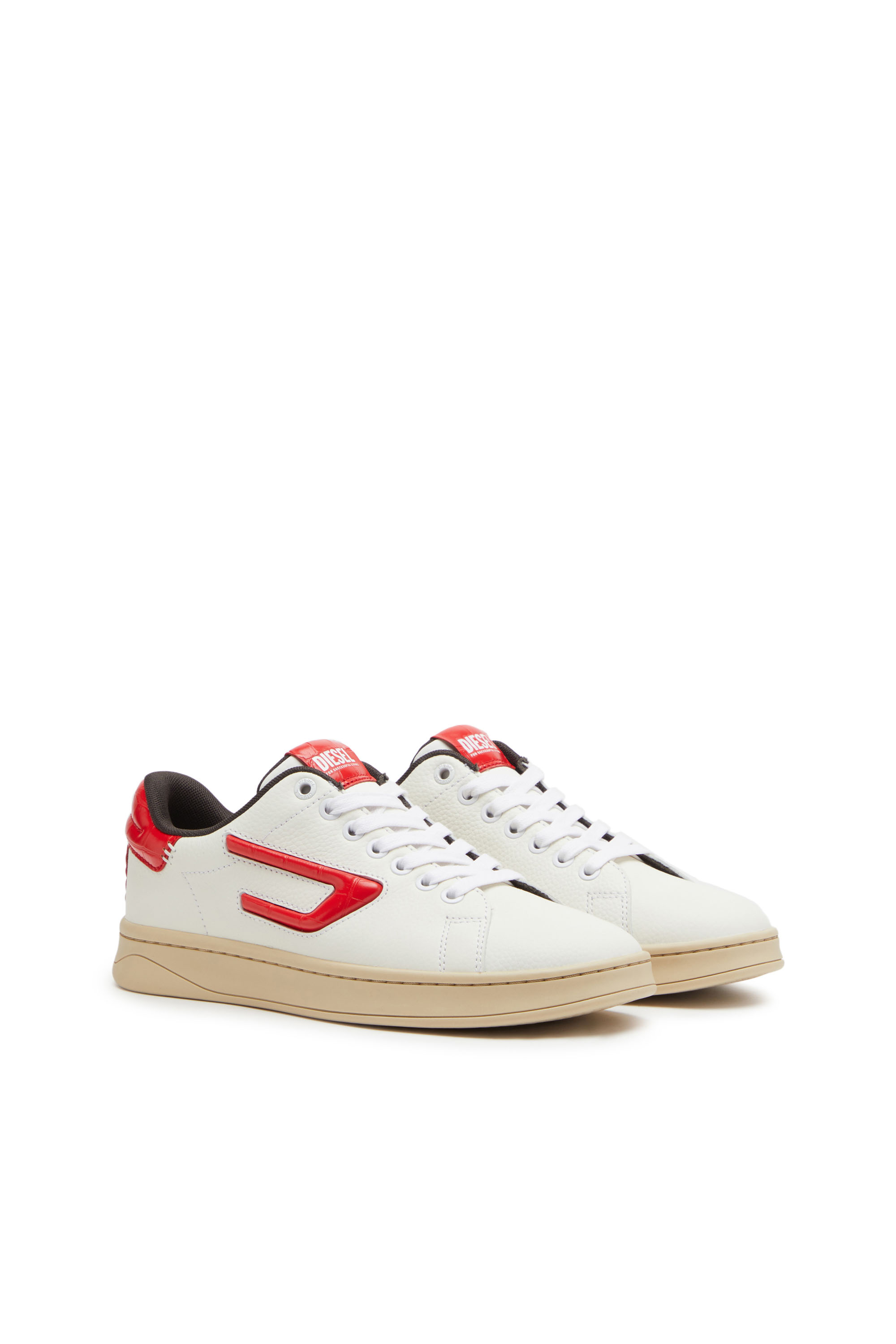 Diesel - S-ATHENE LOW W, Blanc/Rouge - Image 2
