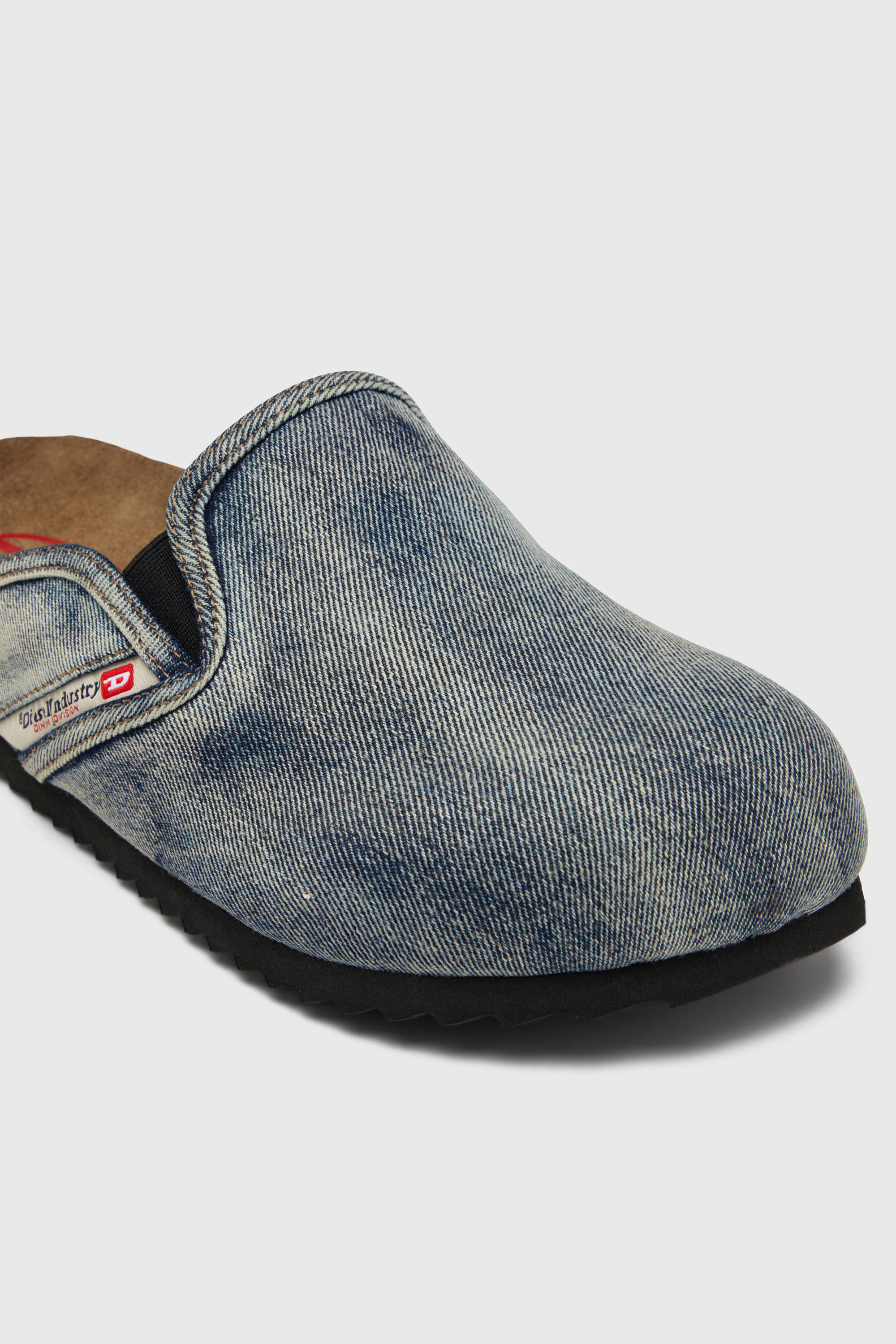 Diesel - D-WOODSTOCK SLIP-ON, D-Woodstock-Mules en denim Homme in Bleu - 6