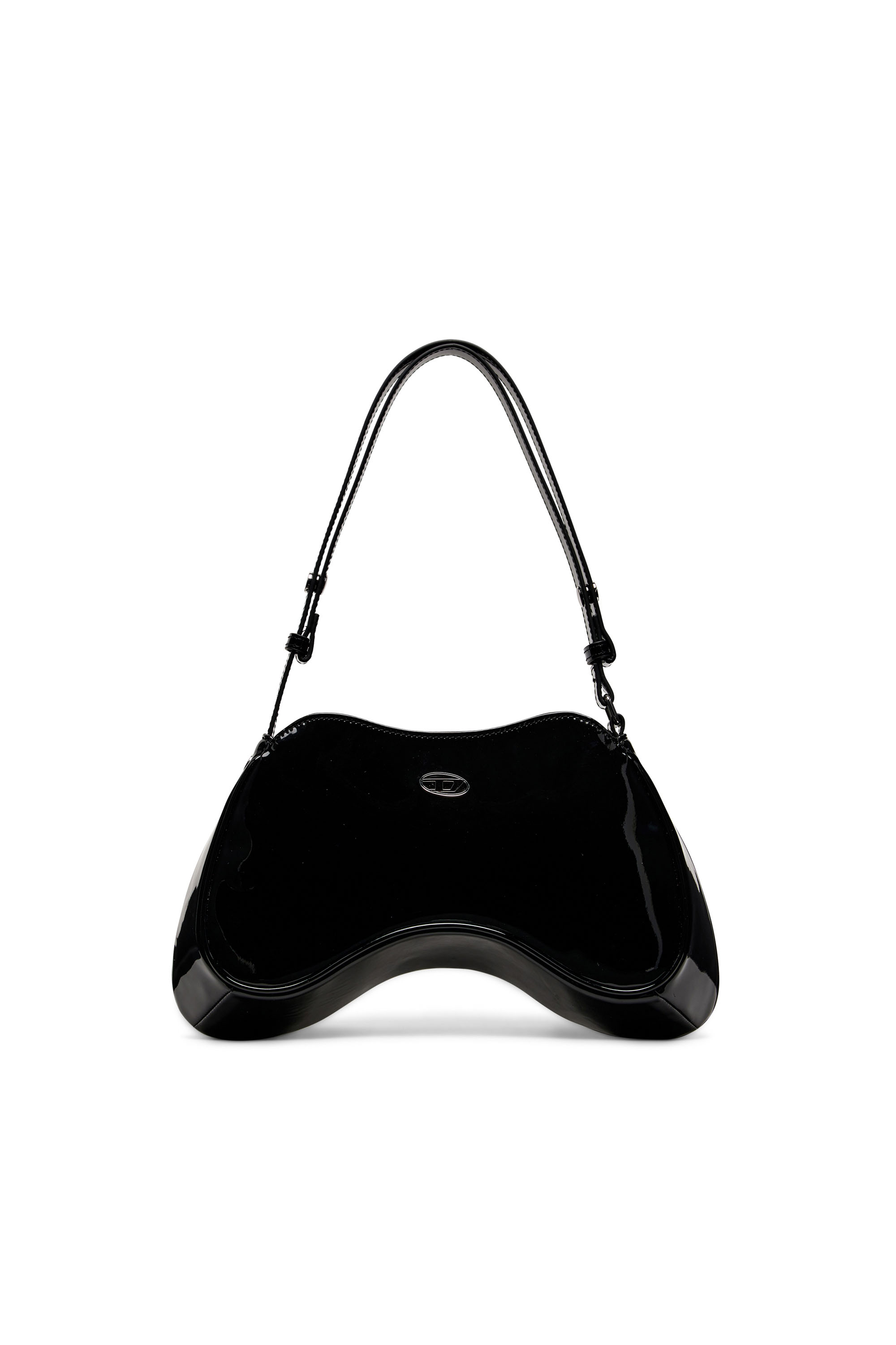 Diesel - PLAY SHOULDER, Play-Sac à bandoulière glossy Femme in Noir - 1