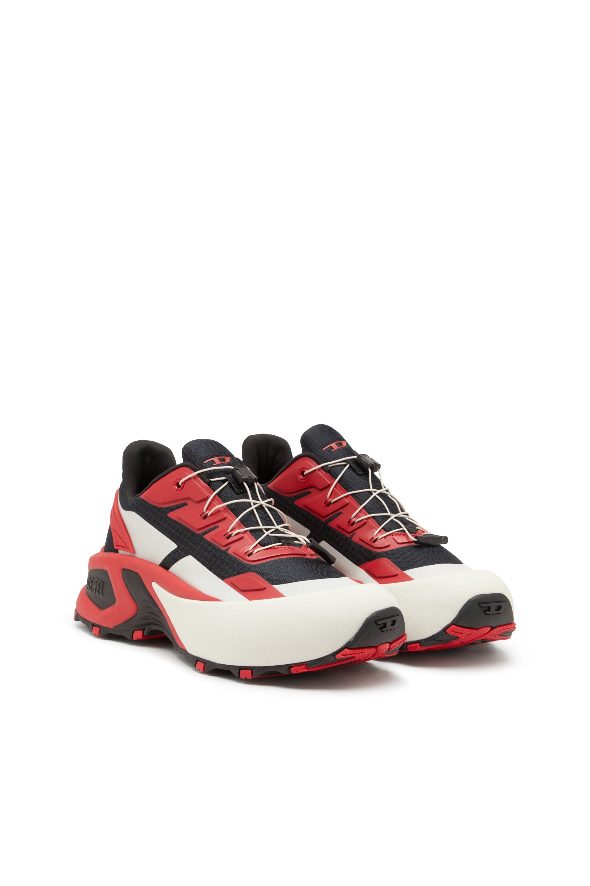 Diesel - D-CAGE RUNNER, D-Cage Runner-Sneakers en ripstop avec bordure en TPU Homme in Polychrome - 2