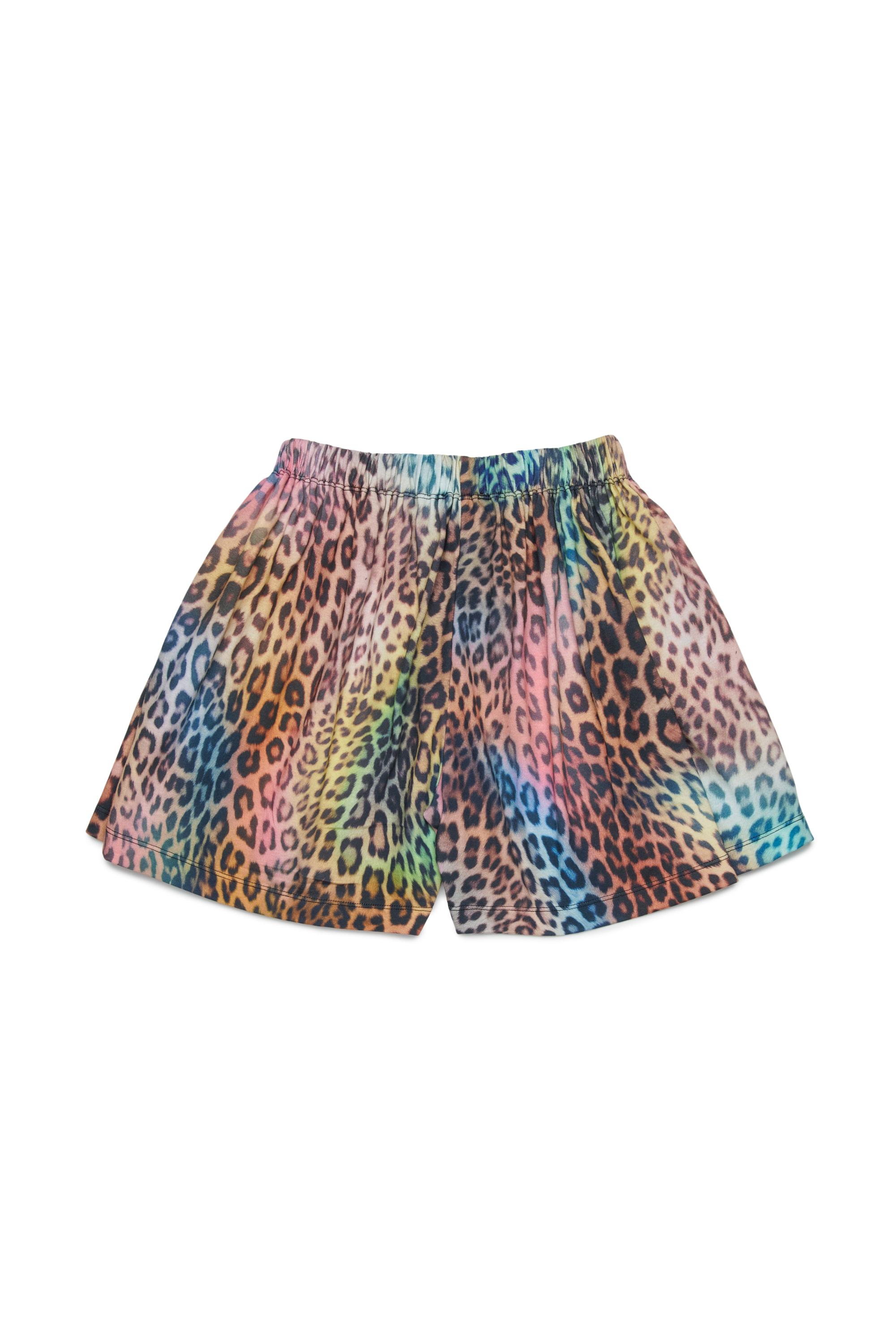Diesel - MPLILY, Short en coton &agrave; imprim&eacute; animal multicolore Femme in Polychrome - 2