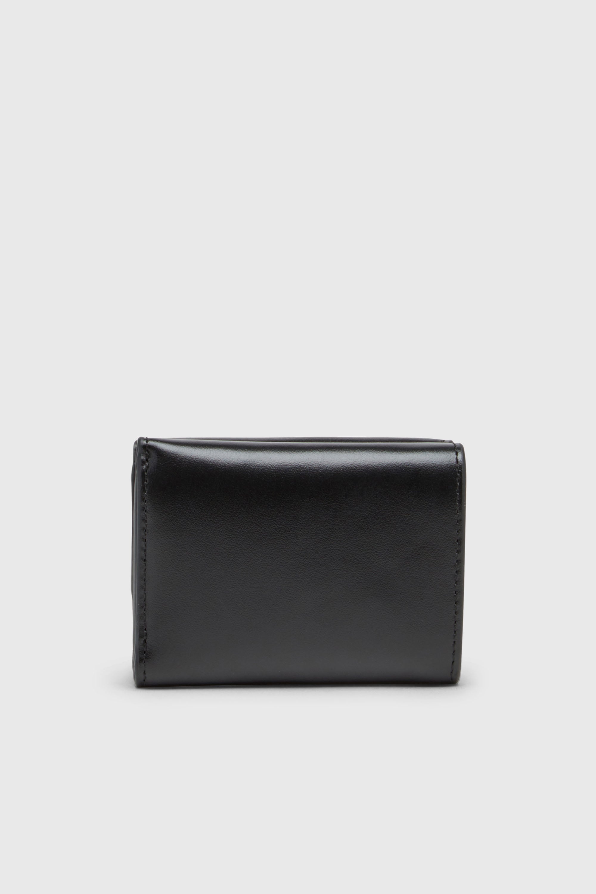 Diesel - 1DR TRI FOLD COIN XS II, Portefeuille en cuir &agrave; trois volets Femme in Noir - 2