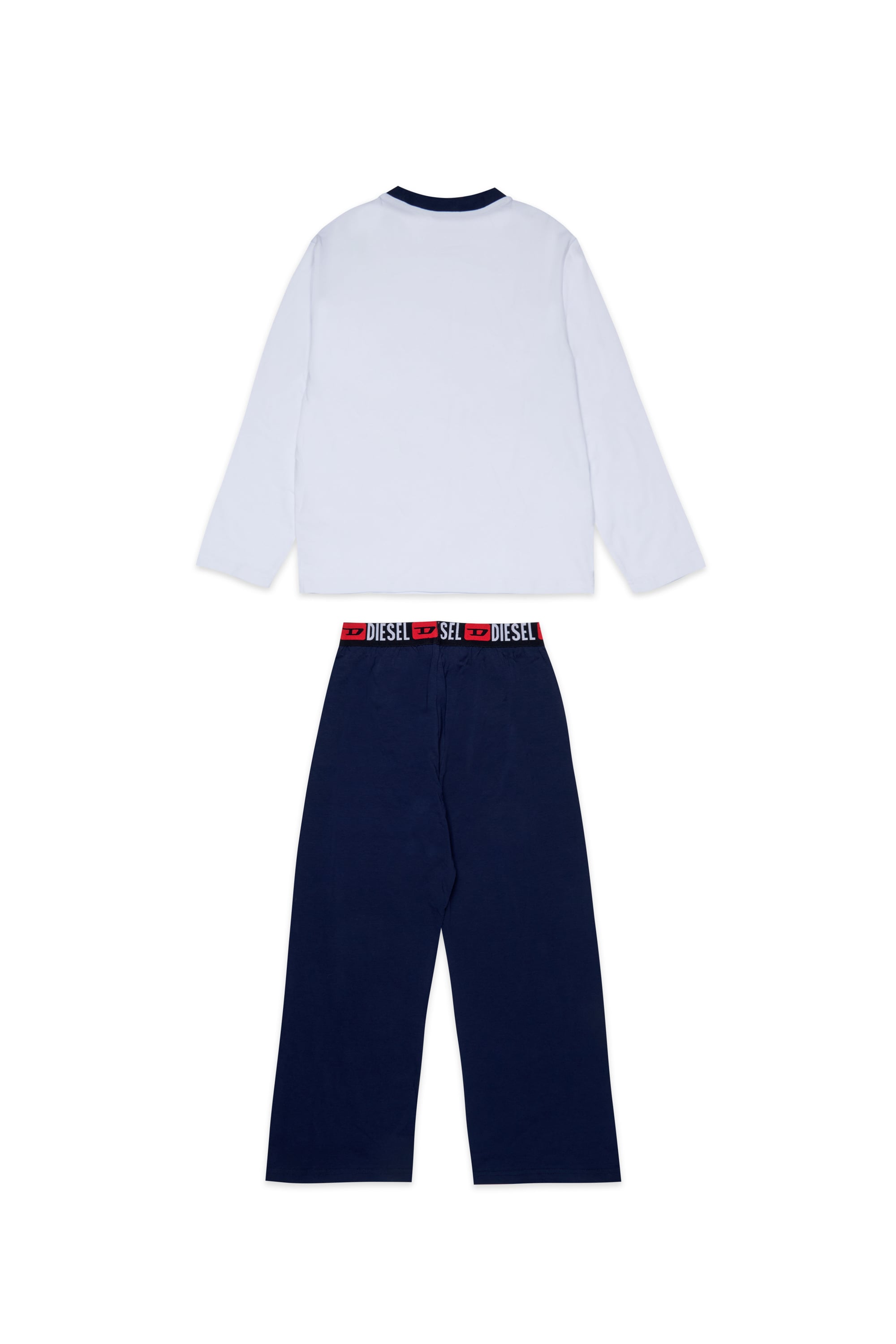 Diesel - UNIV, Pyjama en coton stretch Homme in Polychrome - 2