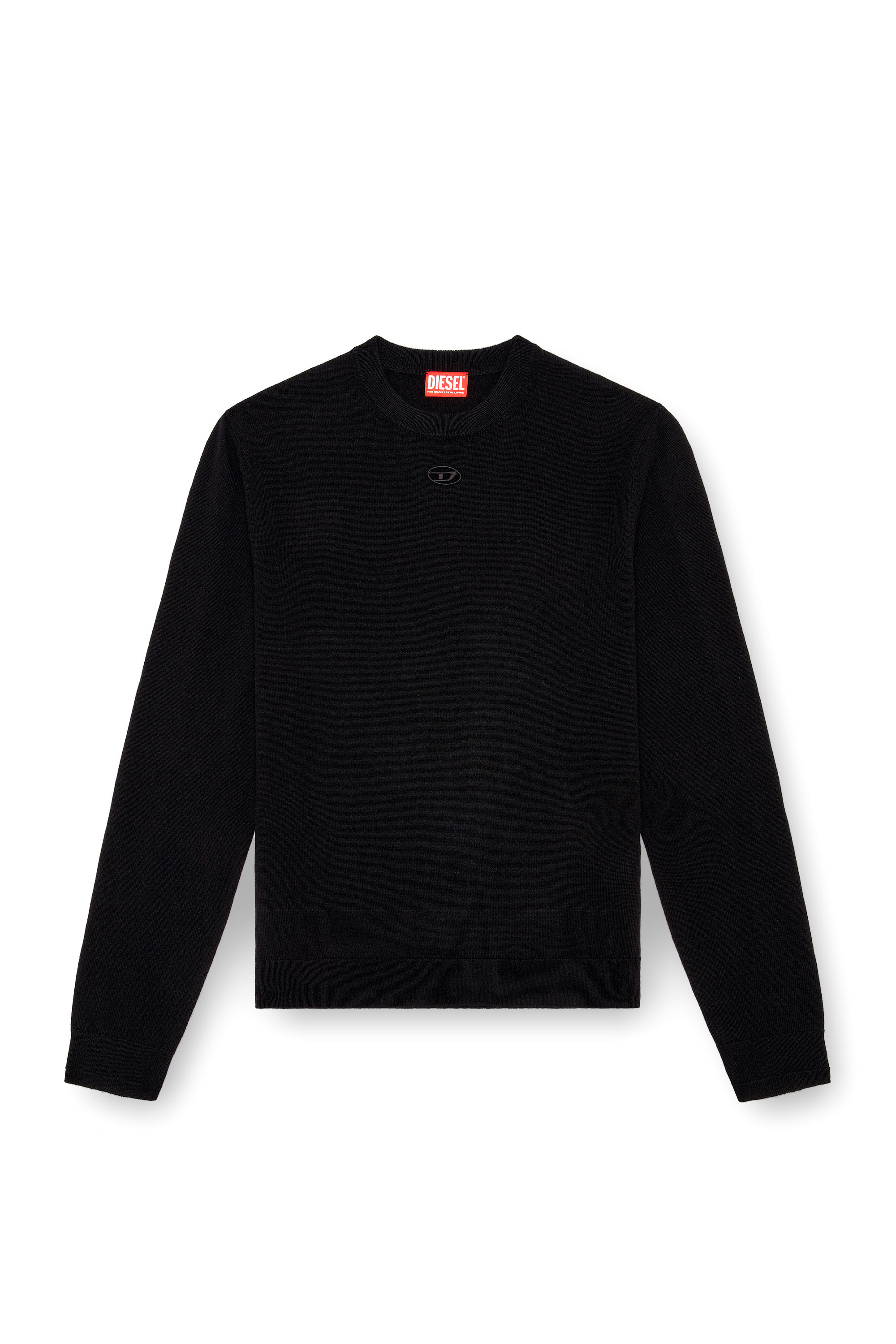 Diesel - K-VIERI, Pull en laine et cachemire Homme in Noir - 3