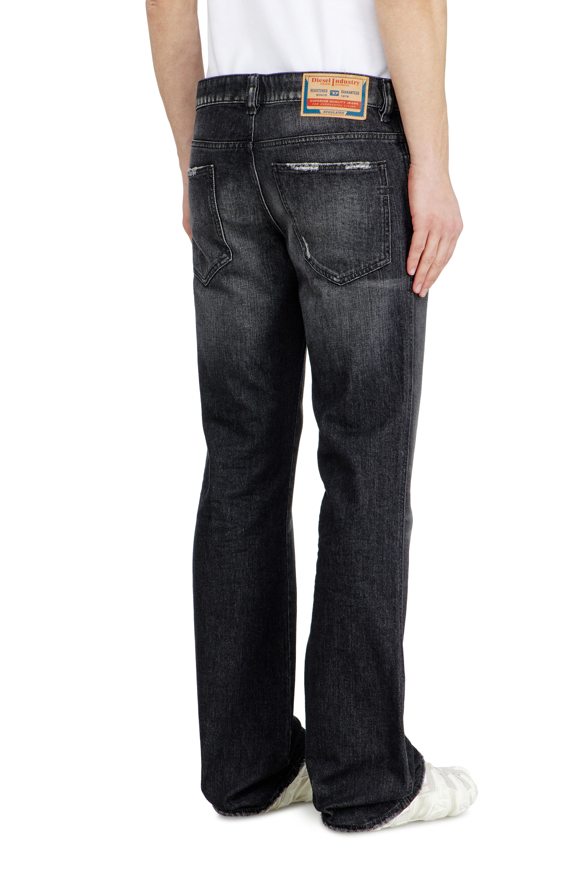 Diesel - Bootcut Jeans 1998 D-Buck 09L50 Homme, Noir/Gris fonc&eacute; - Image 5