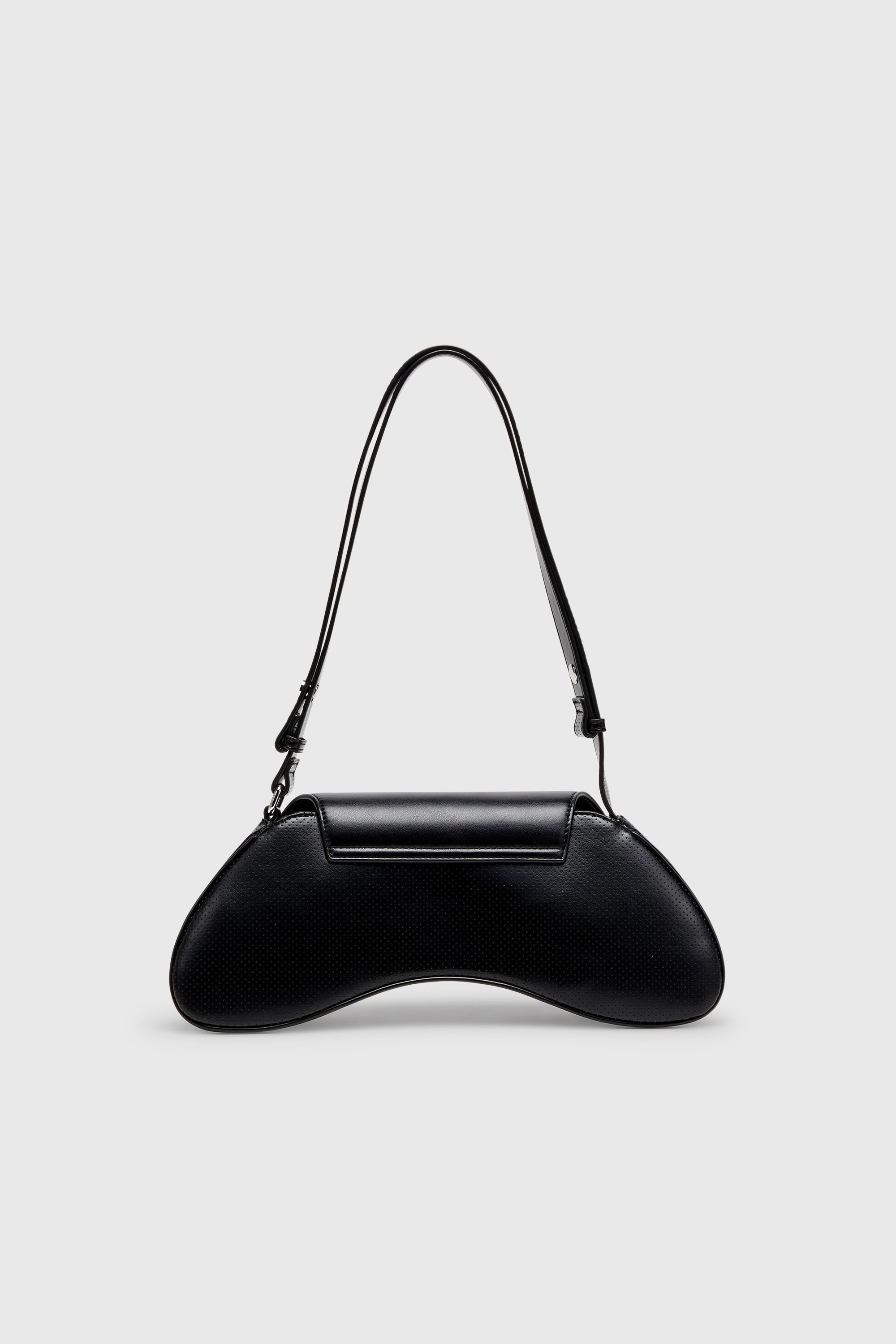 Diesel - PLAY CROSSBODY, Play - Sac bandouli&egrave;re en PU matelass&eacute; perfor&eacute; Femme in Noir - 2