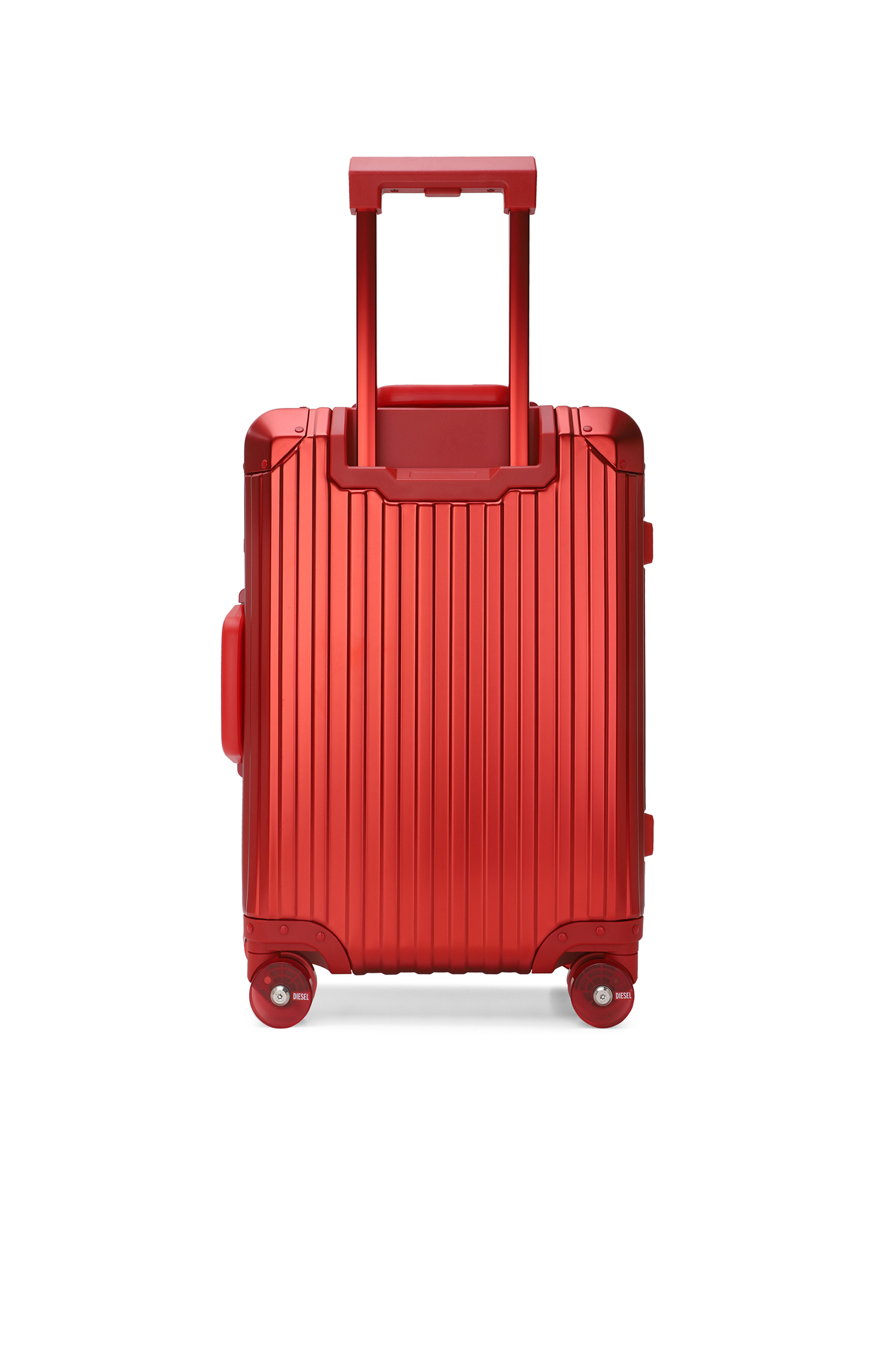 Diesel - DIESEL ALUMINUM TROLLEY- DSL002, Valise en aluminium taille S Mixte in Rouge - 2
