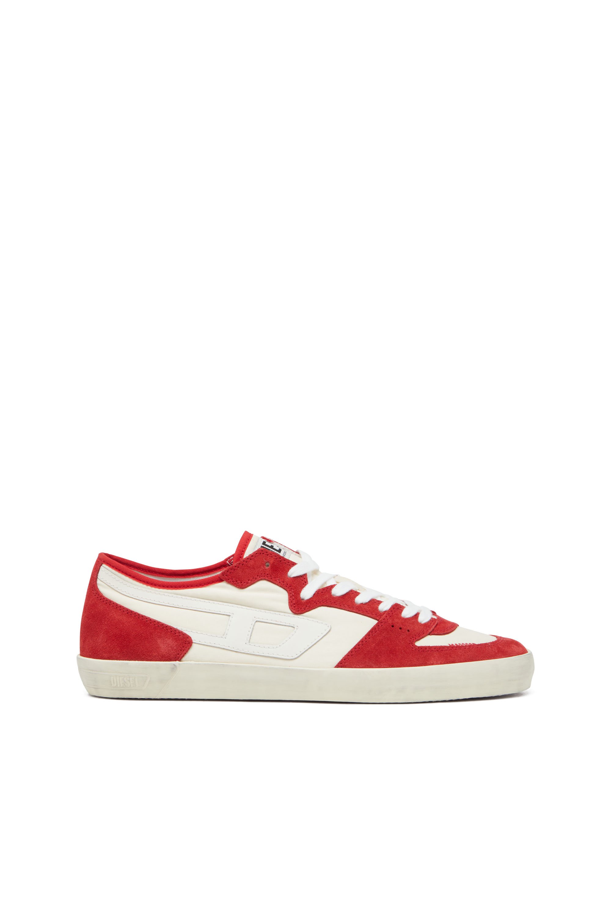 Diesel - S-LEROJI D-1 LOW, S-Leroji D-Sneakers en ripstop matelassé et cuir suédé Homme in Polychrome - 1