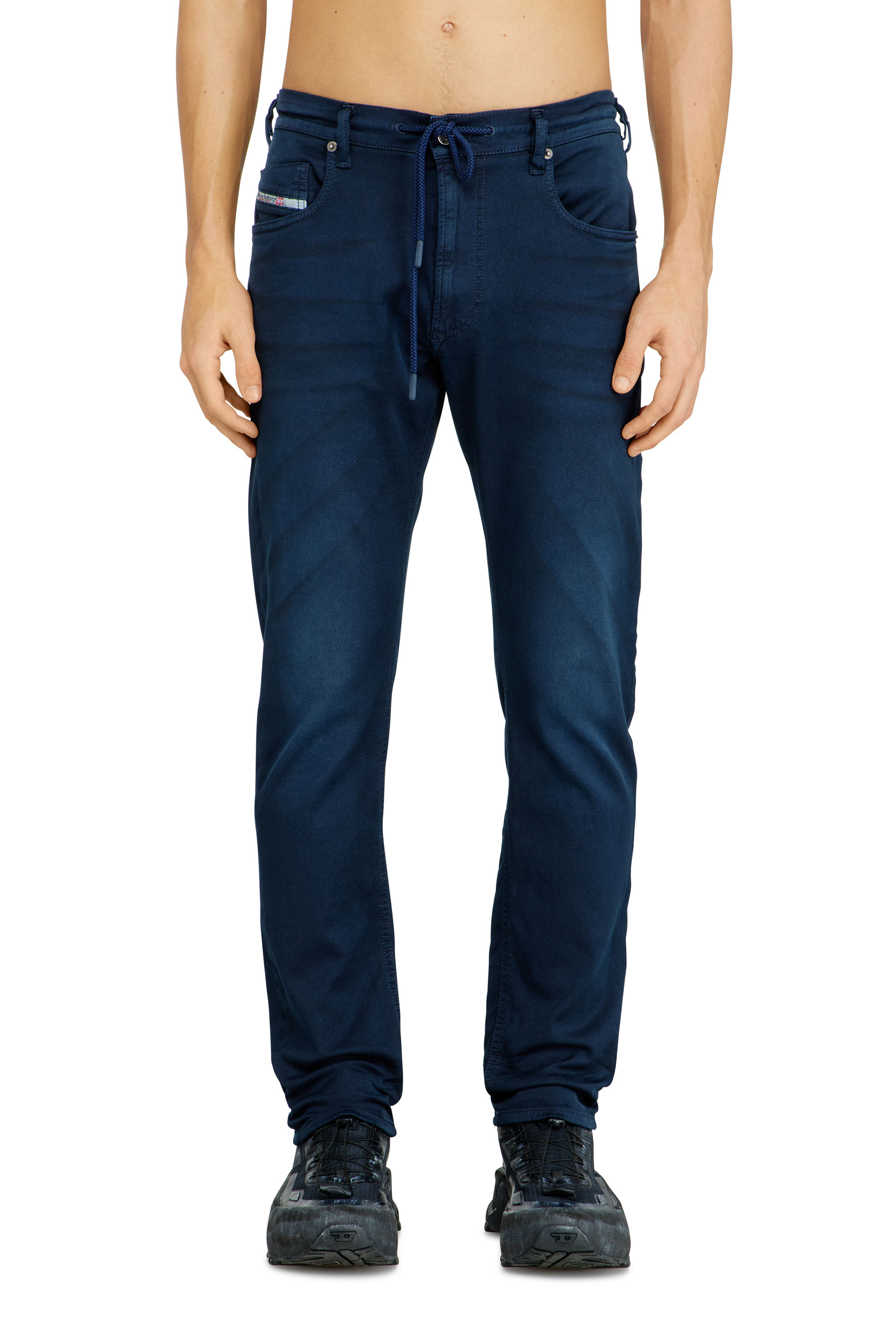 Diesel - Regular 2032 D-Krooley Joggjeans&reg; 0670M Homme, Bleu - Image 1