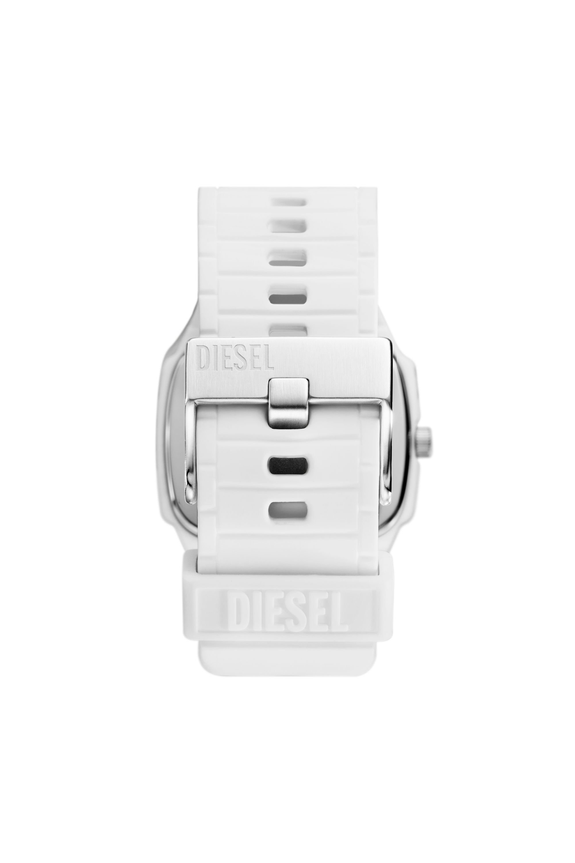 Diesel - DZ2204, Homme Montre Cliffhanger 2.0 en silicone blanc in Blanc - Image 2