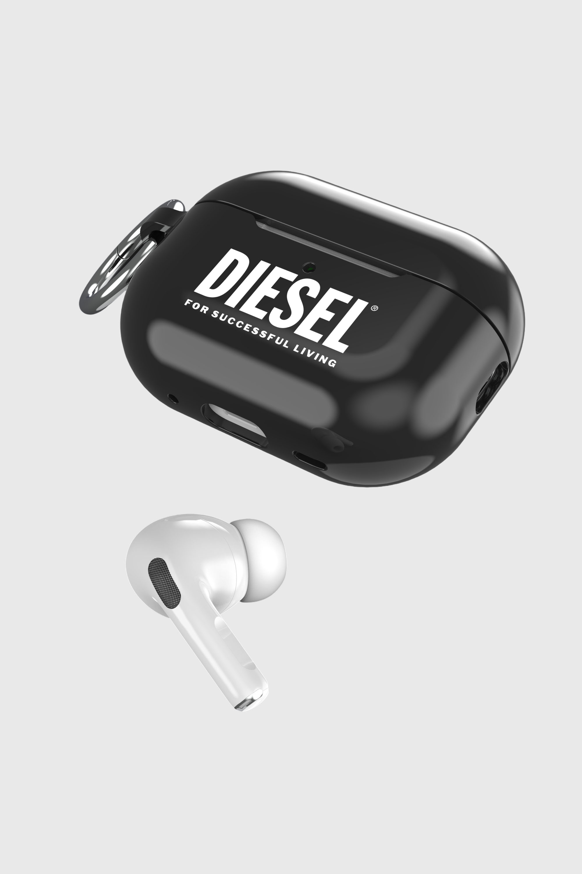 Diesel - 60193 AIRPOD CASE AIRPODS CASE, Coque pour Airpods Pro / Pro 2 Mixte in Noir - 4