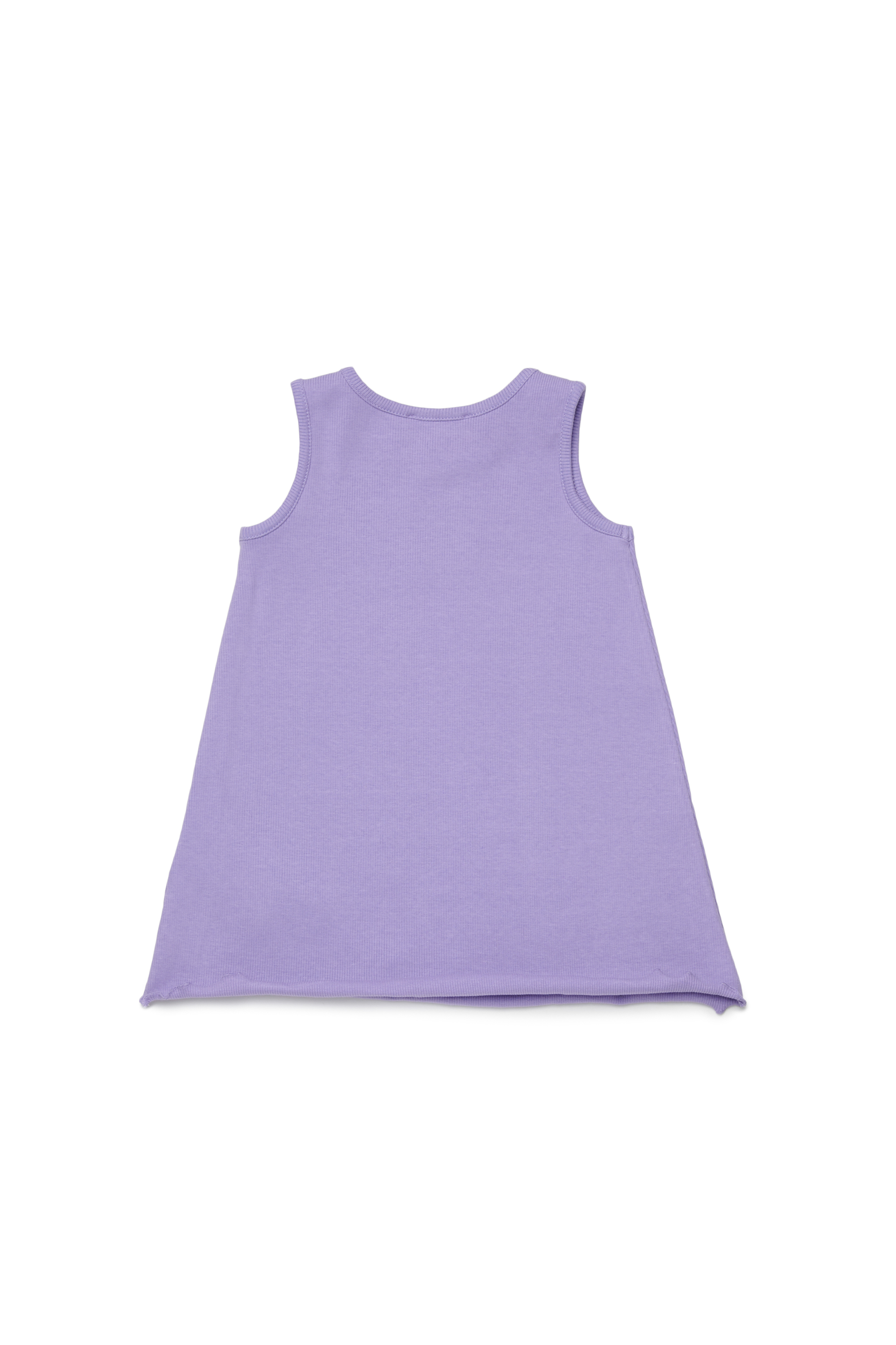 Diesel - DASPYB, Robe d&eacute;bardeur avec logo brod&eacute; Femme in Violet - 2
