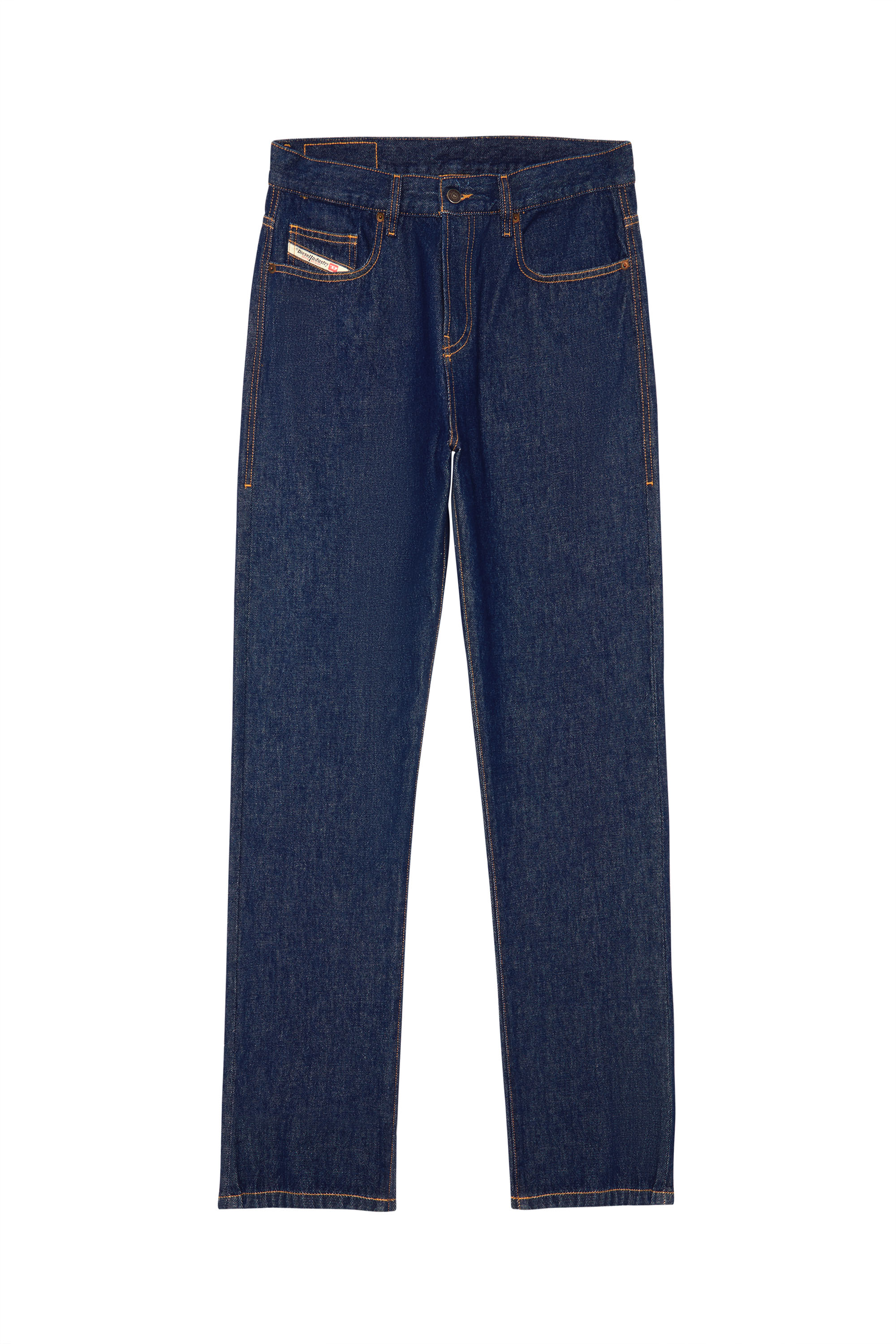 2020 D-VIKER Z9B85 Straight Jeans, Bleu Foncé - Jeans