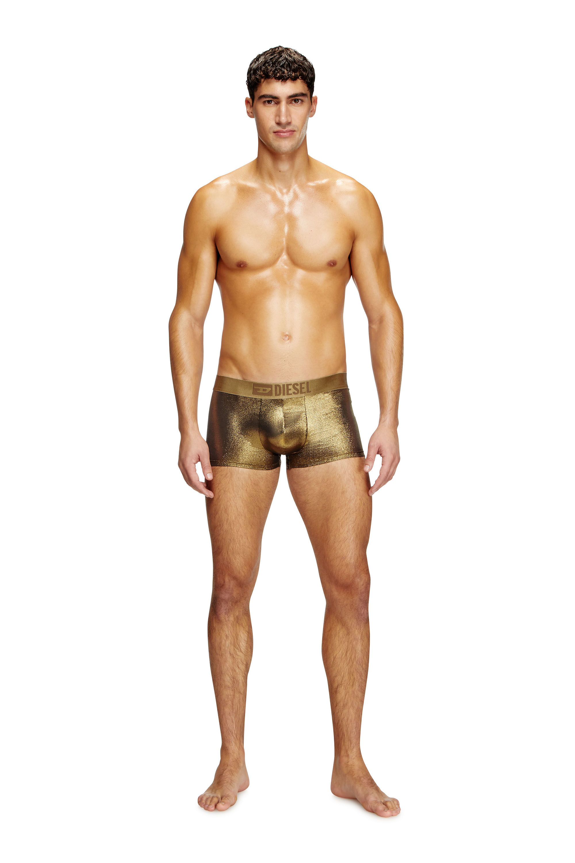 Diesel - DAMIEN-GFT, Boxer en tissu enduit Homme in Doré - 1