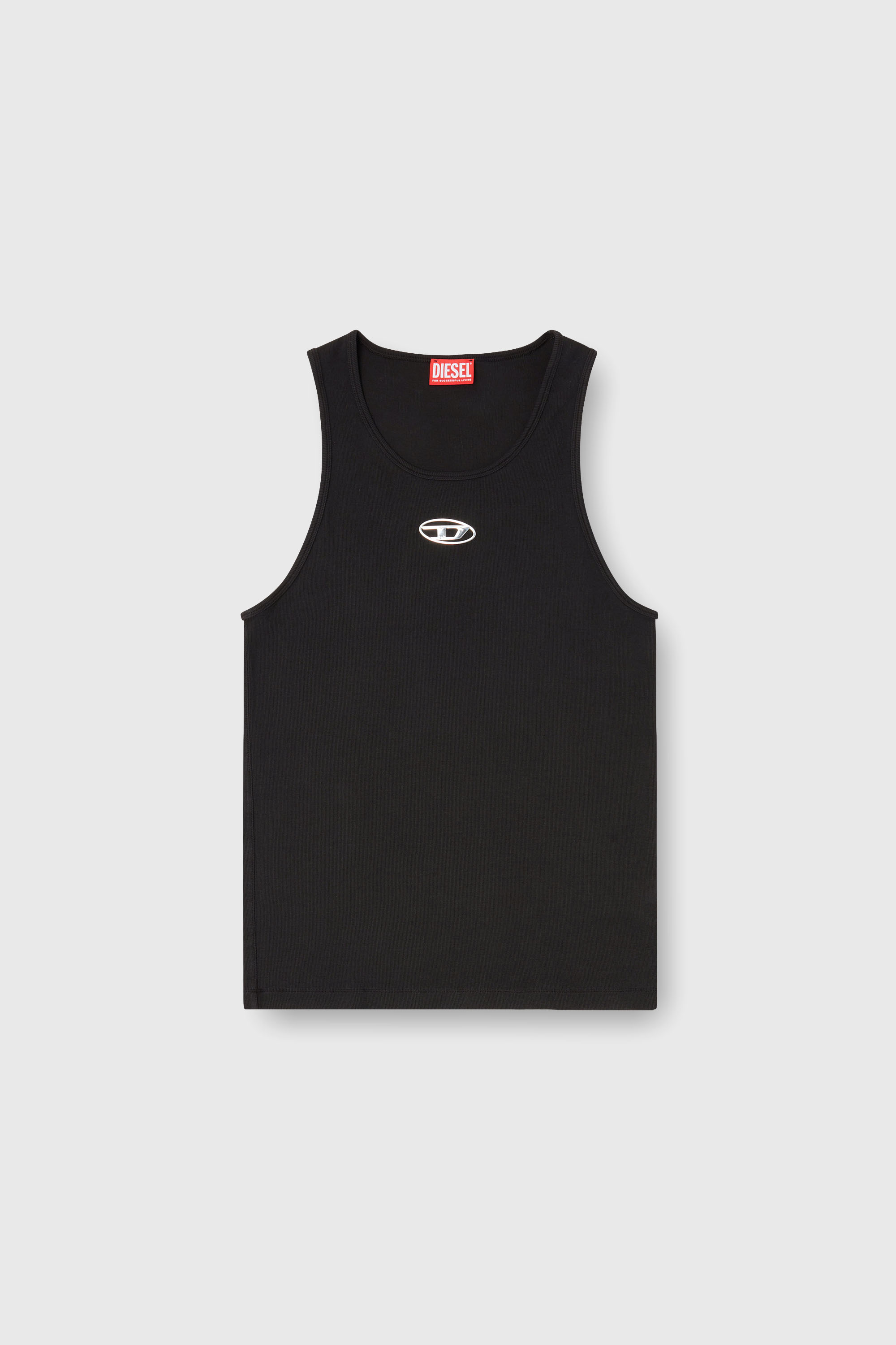 Diesel - T-LIFTY-IOD, D&eacute;bardeur en coton avec logo Homme in Noir - 2